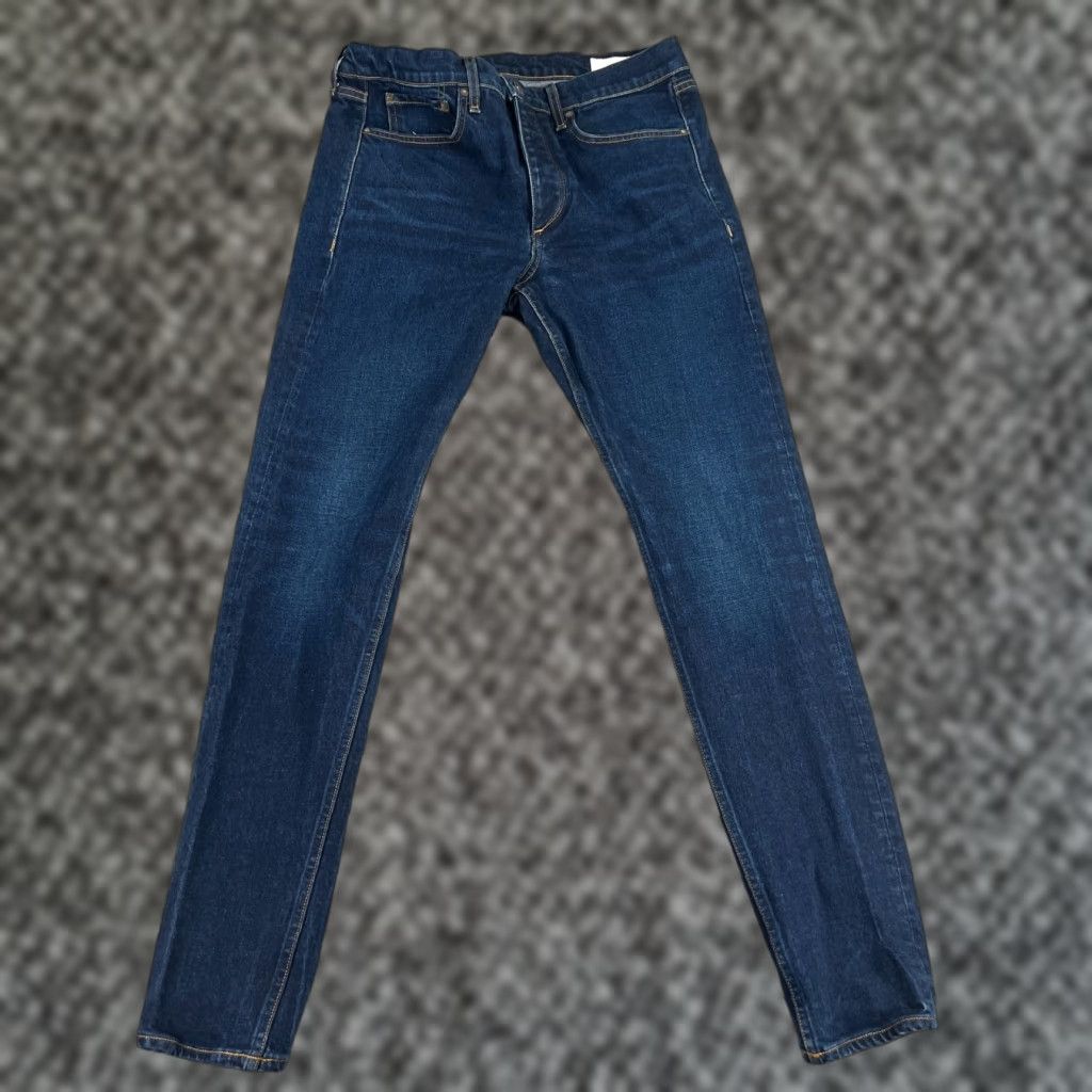 Rag & Bone rag & bone Fit 2 Slim Jeans Sz 33 Black Denim Stretch Slim 5-Pocket Mens Jeans Size US 33 - 1 Thumbnail
