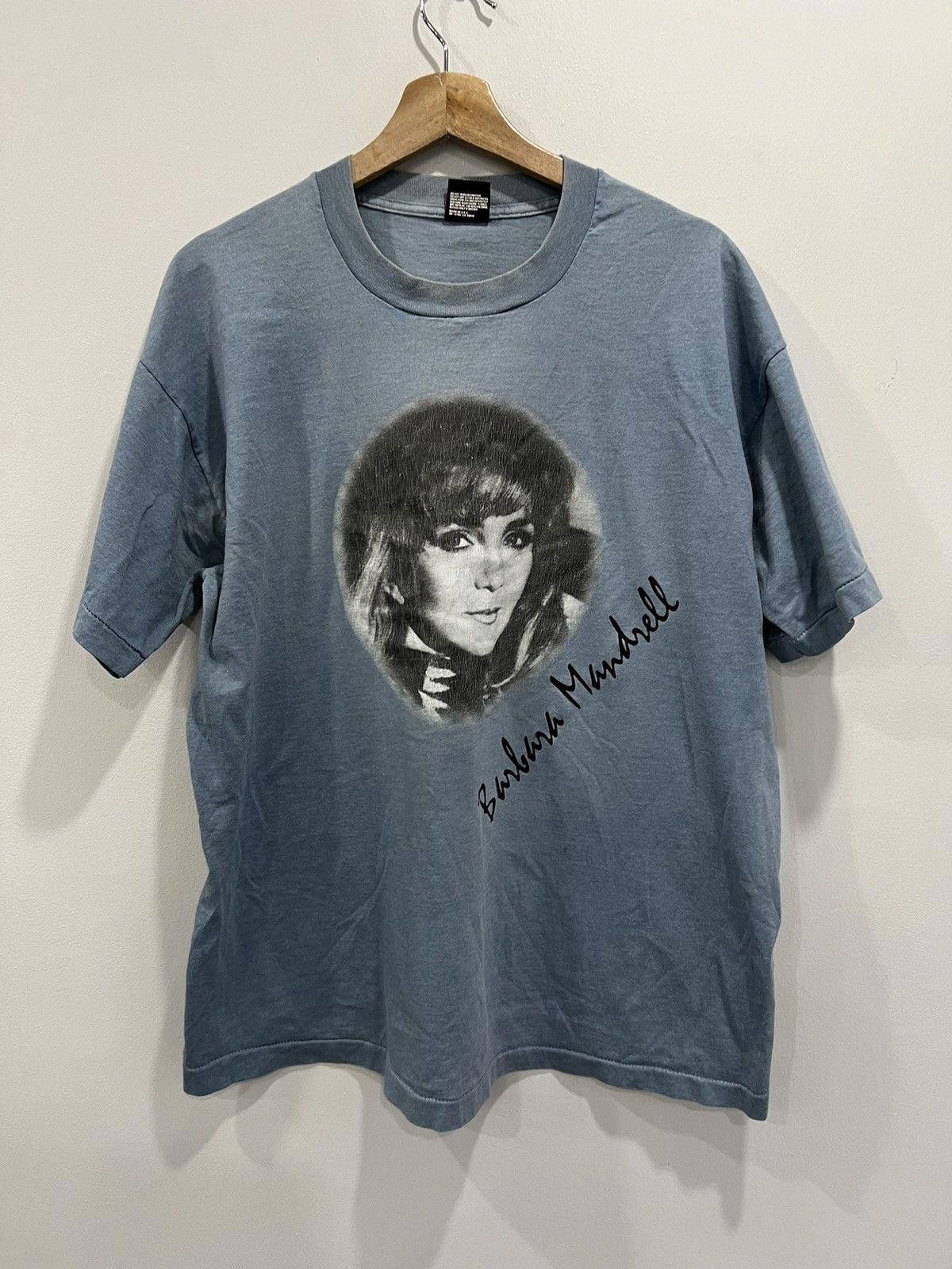 Vintage Vintage Barbara Mandrell Tee Shirt face Size US XL / EU 56 / 4 - 1 Thumbnail