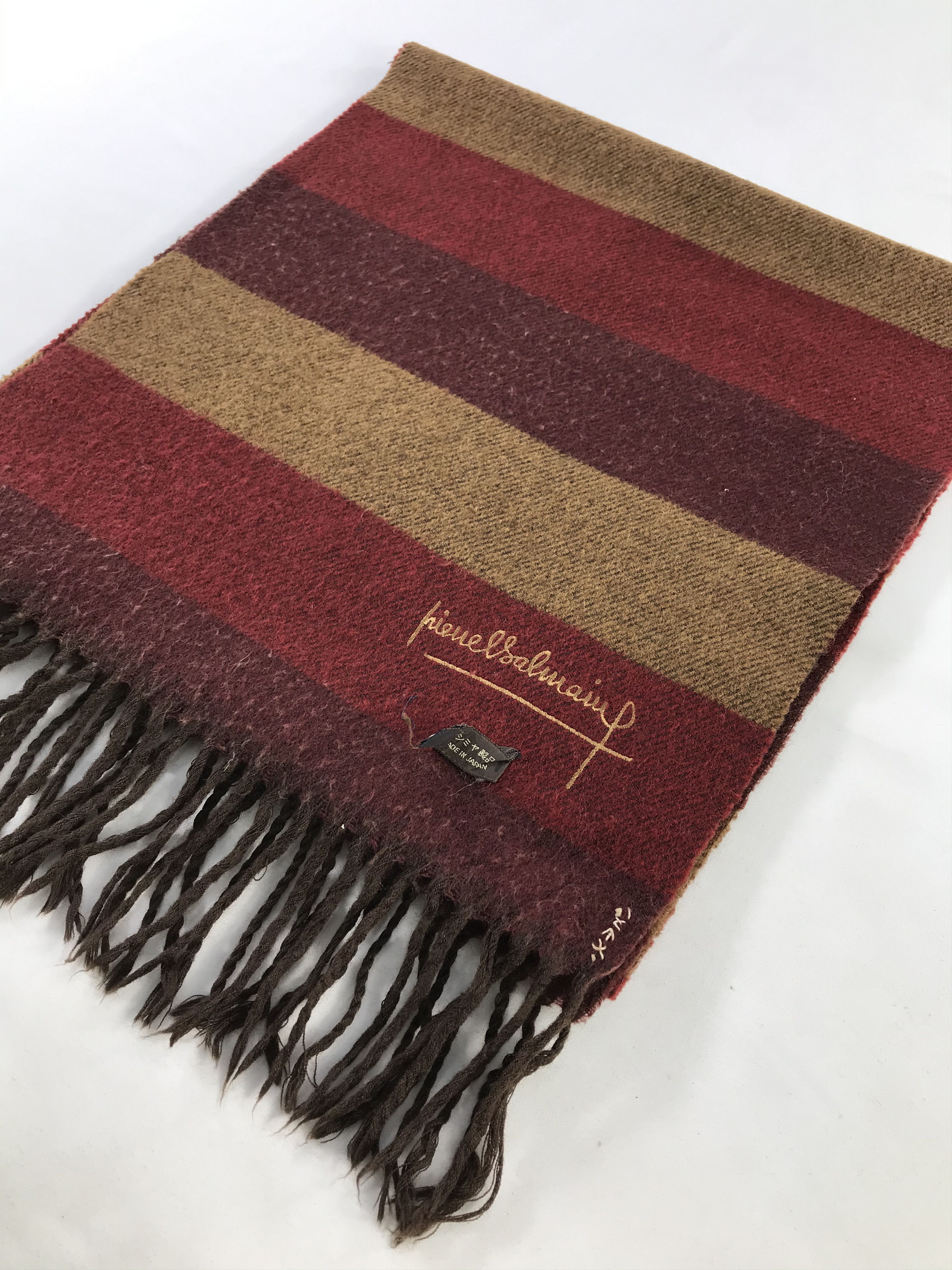 Vintage Pierre Balmain Scarf / Muffler / Neckwear - WW2154 Size ONE SIZE - 3 Thumbnail
