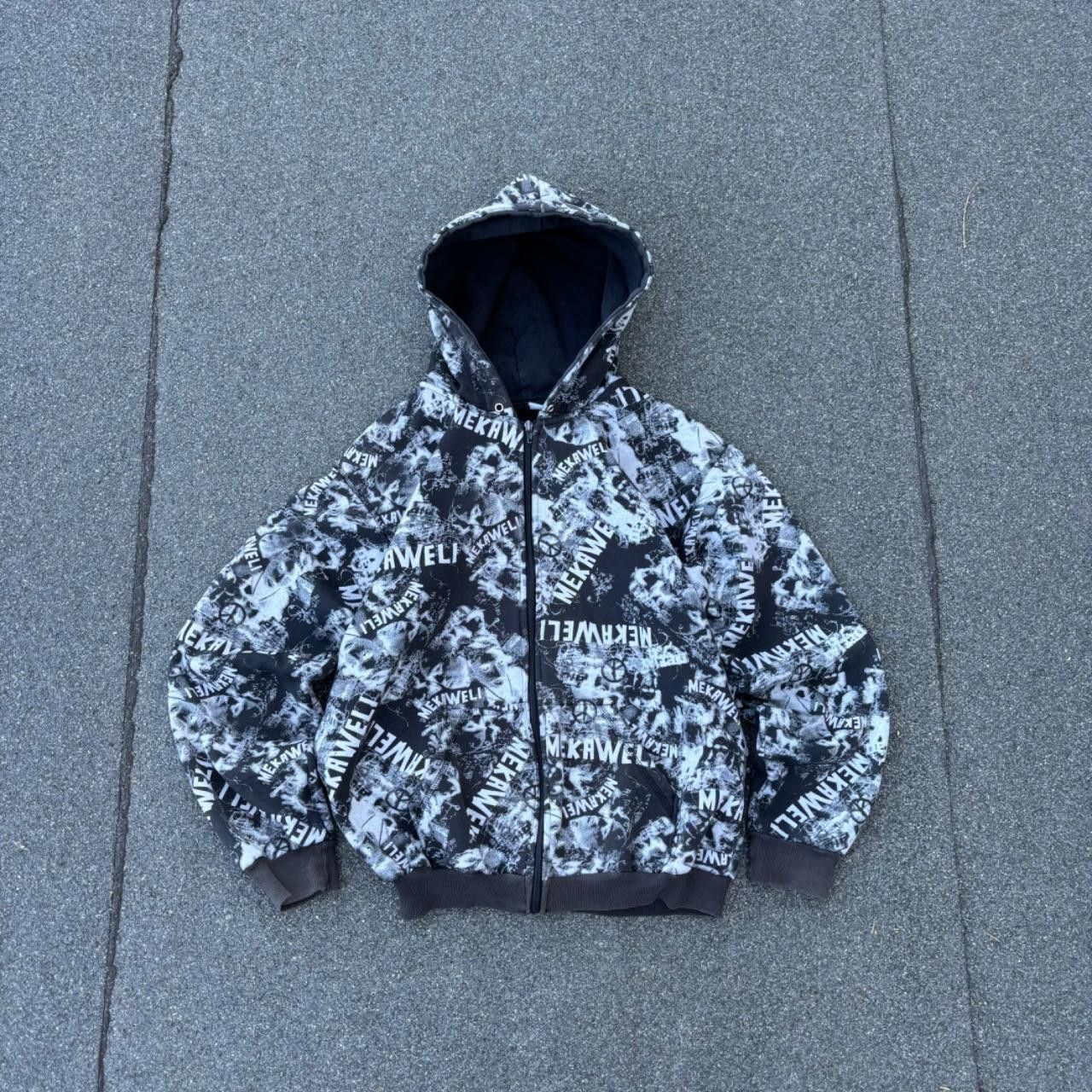 Japanese Brand × Vintage Rap hoodie Size US M / EU 48-50 / 2 - 1 Thumbnail