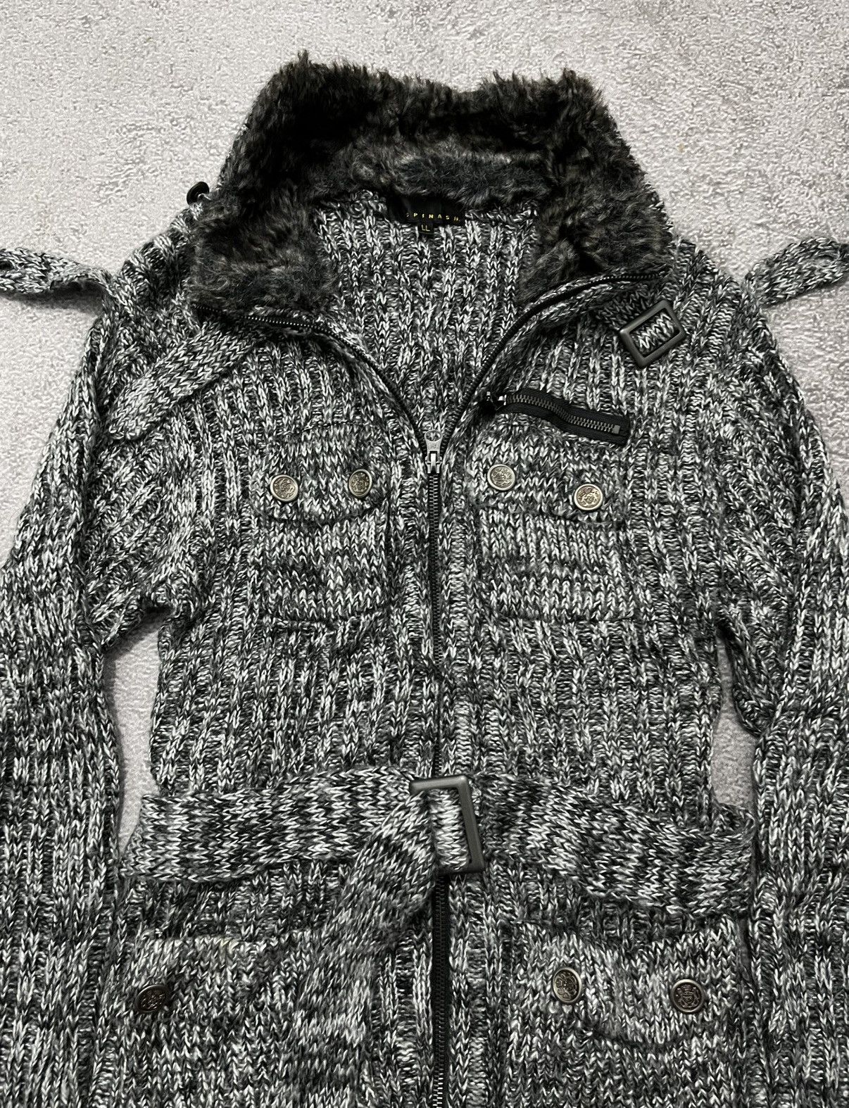 Spinash Rare Spinash Fur Knitwear Size US M / EU 48-50 / 2 - 4 Thumbnail
