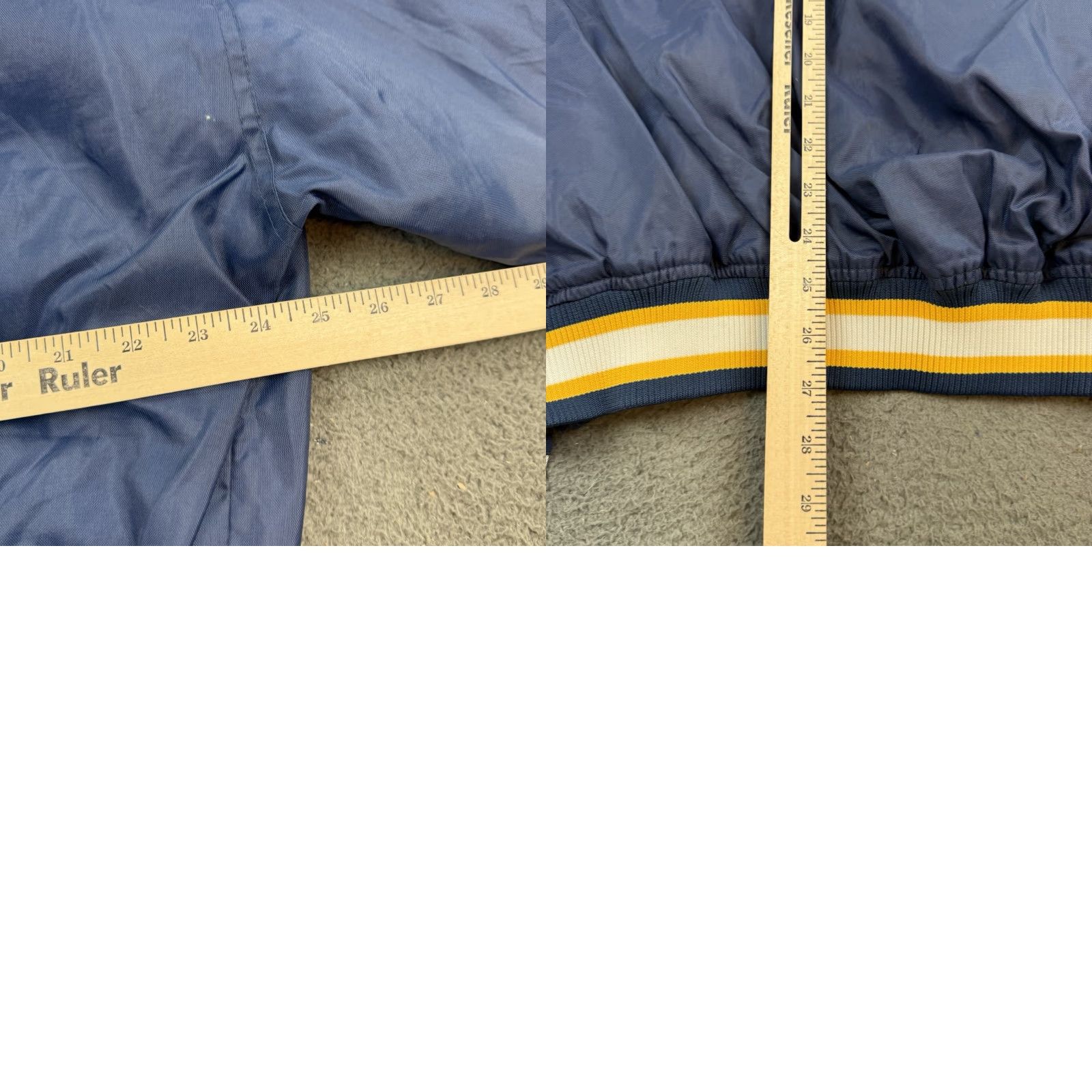 Starter VINTAGE UCLA Bruins Satin Jacket Mens XL Blue Windbreaker V Neck Jacket Size US XL / EU 56 / 4 - 8 Thumbnail