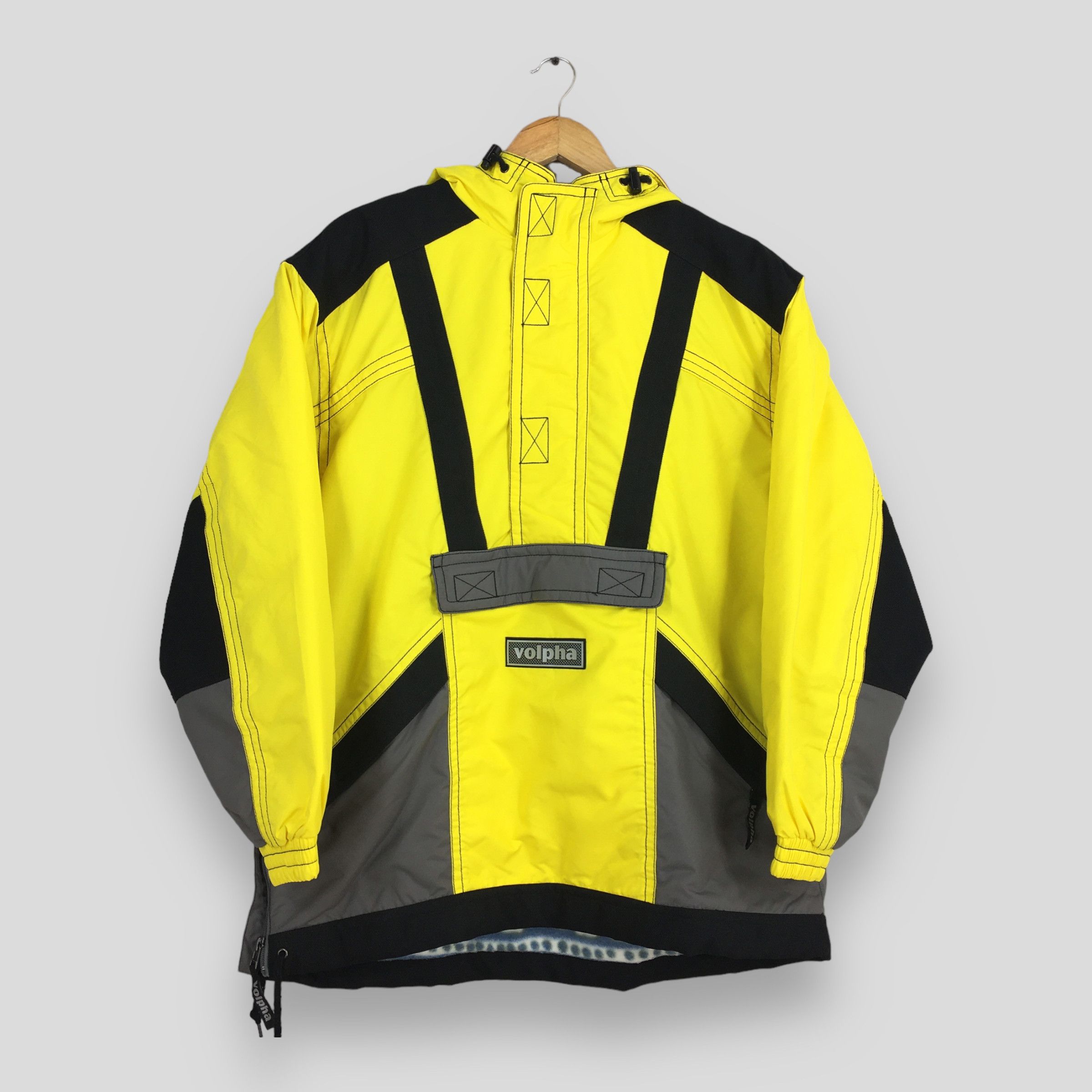 image of Outdoor Life x Vintage 90's Volpha Colorblock Ski Wear Jacket Medium in Yellow, Men's