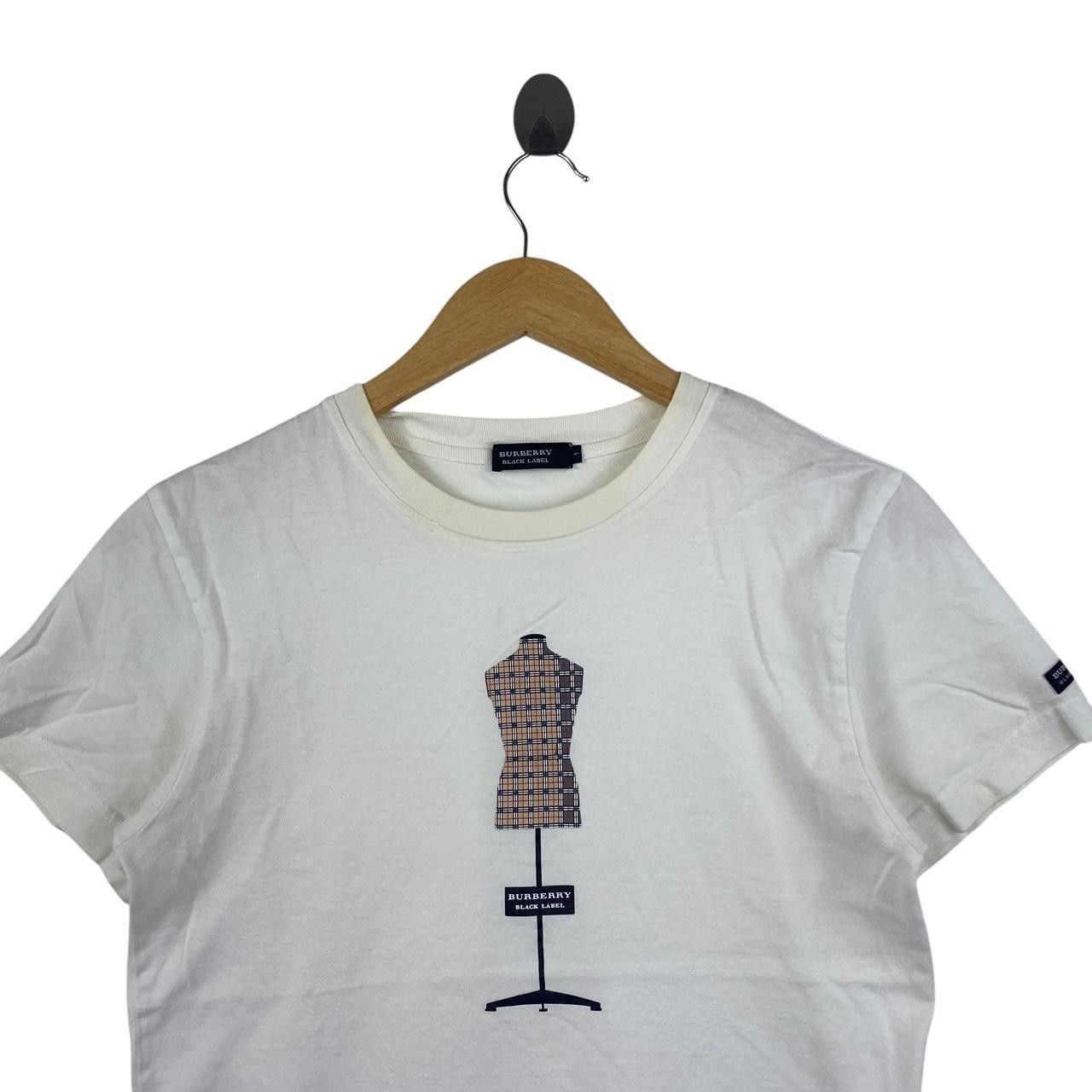 Burberry BURBERRY BLACK LABEL Nova Checks Tee Shirt Top Collection Size XS / US 0-2 / IT 36-38 - 2 Thumbnail