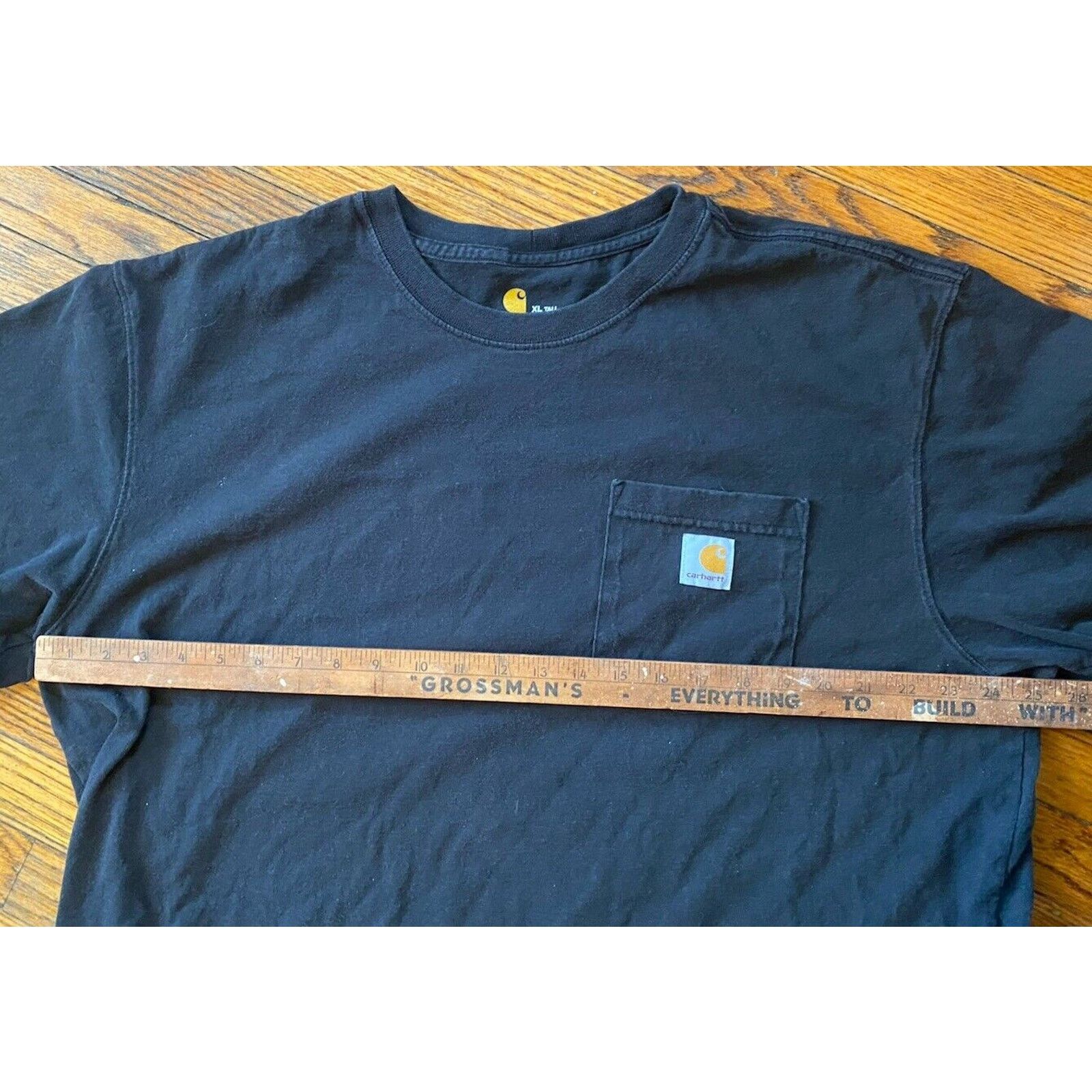 Carhartt Carhartt Heavy T Shirt Mens Original Fit XL Tall Black Size US XL / EU 56 / 4 - 5 Thumbnail