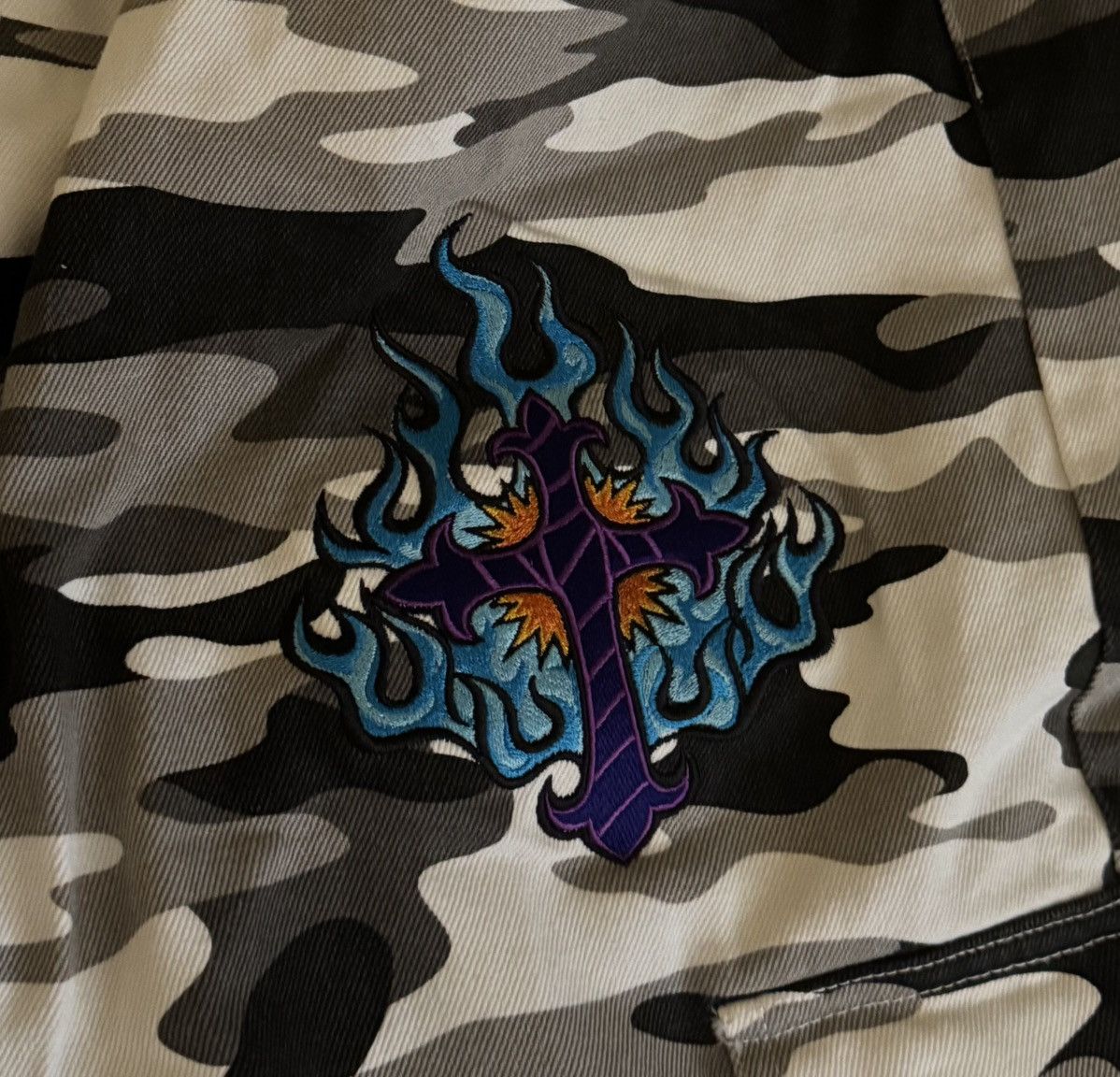 Chew Forever Wrath Camo Pants w Embroidery Size US 36 / EU 52 - 3 Thumbnail