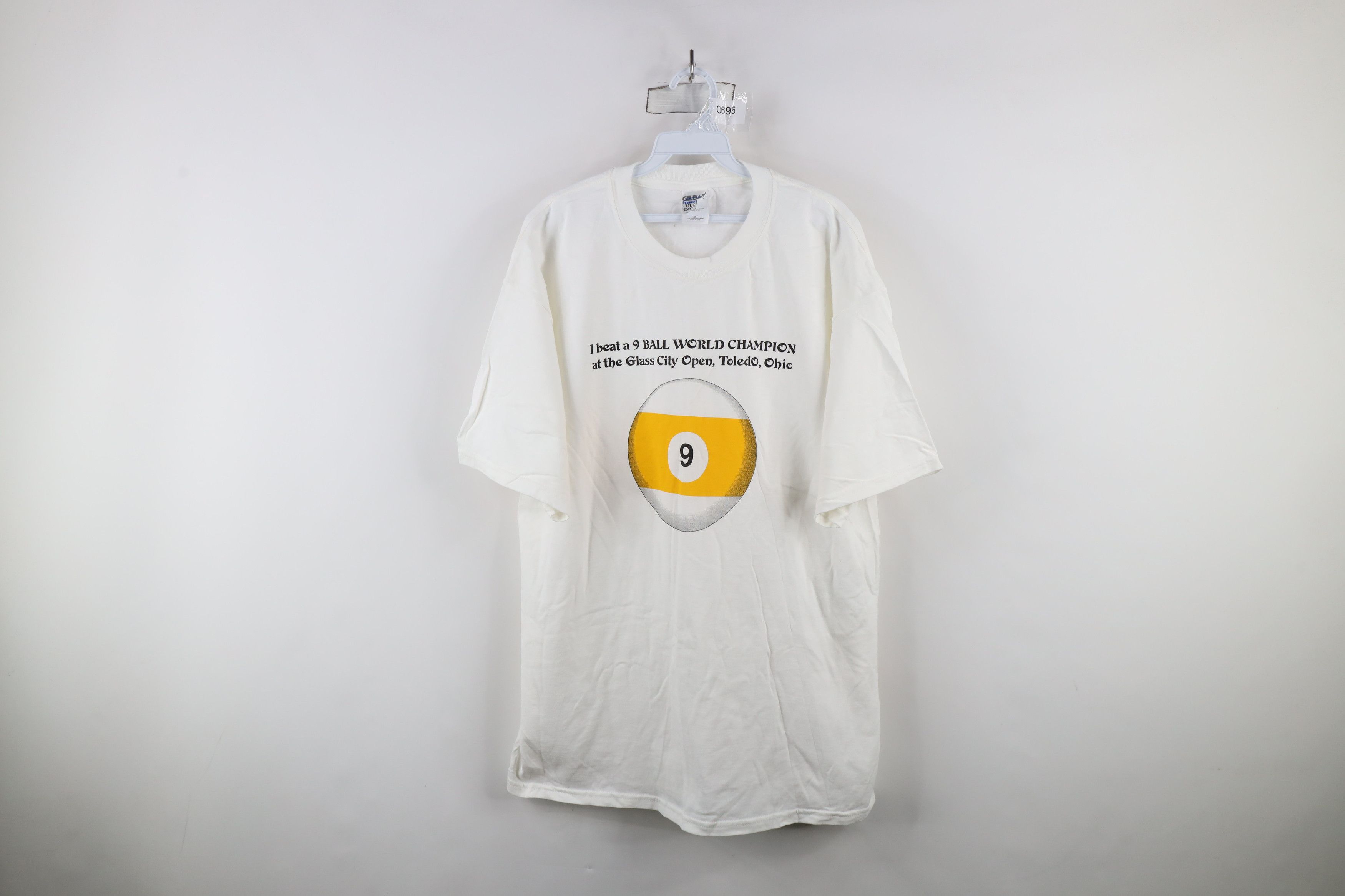 Vintage Vintage 2002 World Champion Glass City Open T-Shirt White Size US XL / EU 56 / 4 - 1 Thumbnail