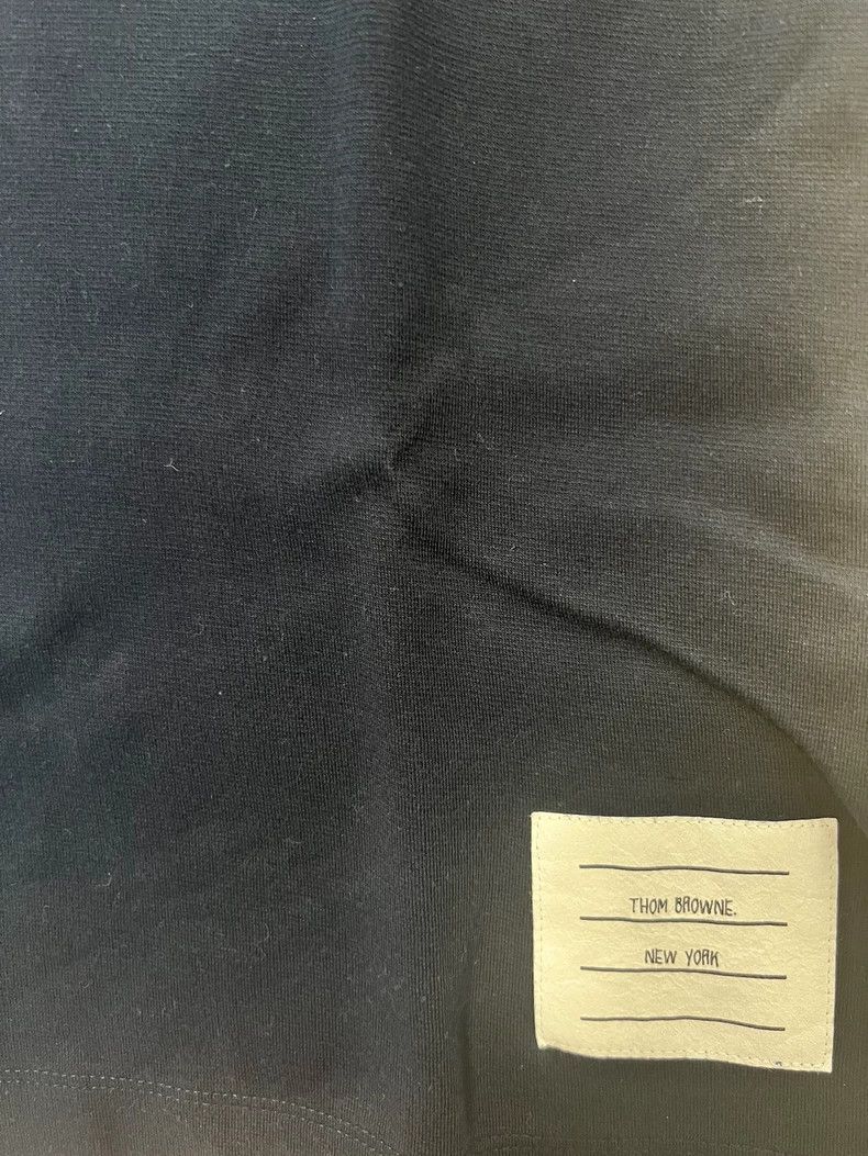 Thom Browne Thom Browne Dark blue white edged short sleeves Size US XS / EU 42 / 0 - 3 Thumbnail
