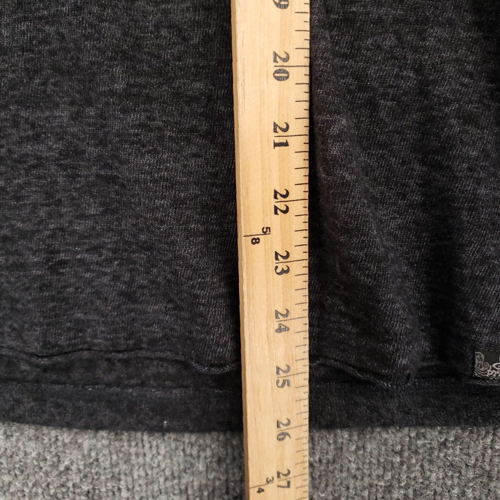 Prana prAna Hoodie Womens L Gray Devan Henley Pullover Long Sleeve Sweatshirt Casual Outdoor Fall Winter Size L / US 10 / IT 46 - 7 Thumbnail