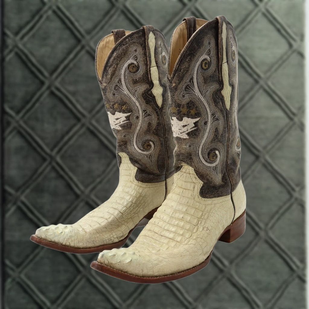 Vintage El General Cowboy boots Leather Size 8 new Size US 8 / EU 41 - 1 Thumbnail