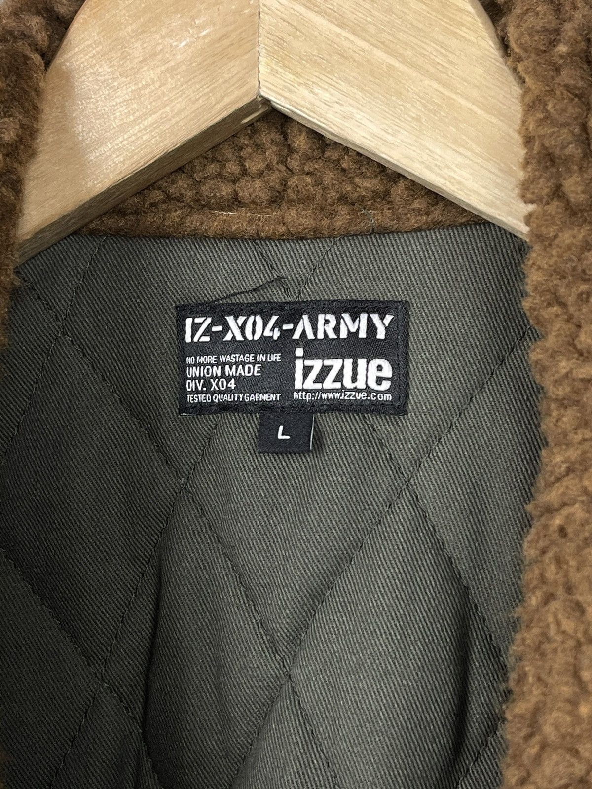izzue Izzue X04 Army Patched Aviator Bomber Jacket Men’s Size L Size US L / EU 52-54 / 3 - 17 Thumbnail