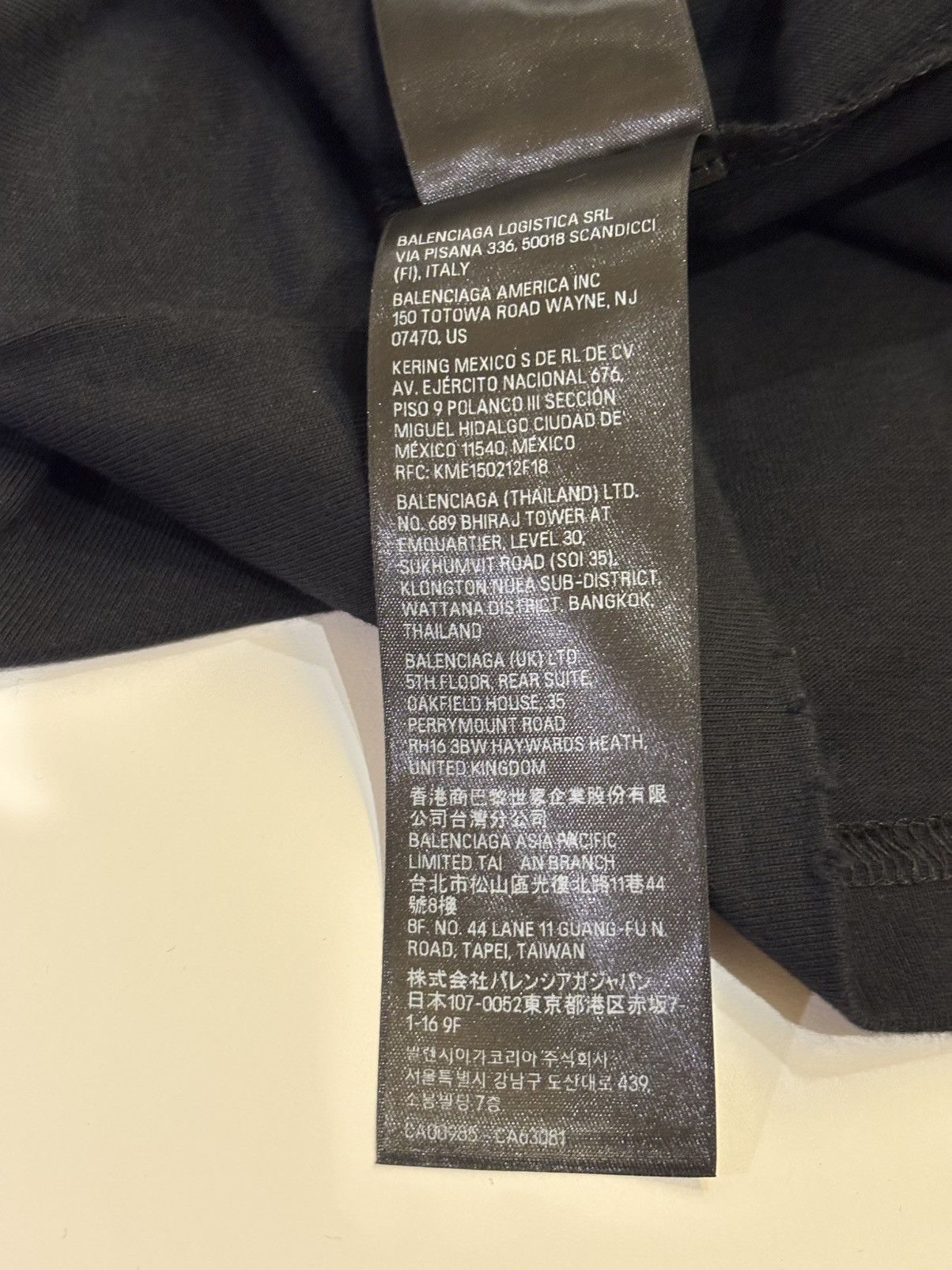 Balenciaga Balenciaga Hand Drawn Large Fit Tee Size US XXS / EU 40 - 10 Thumbnail