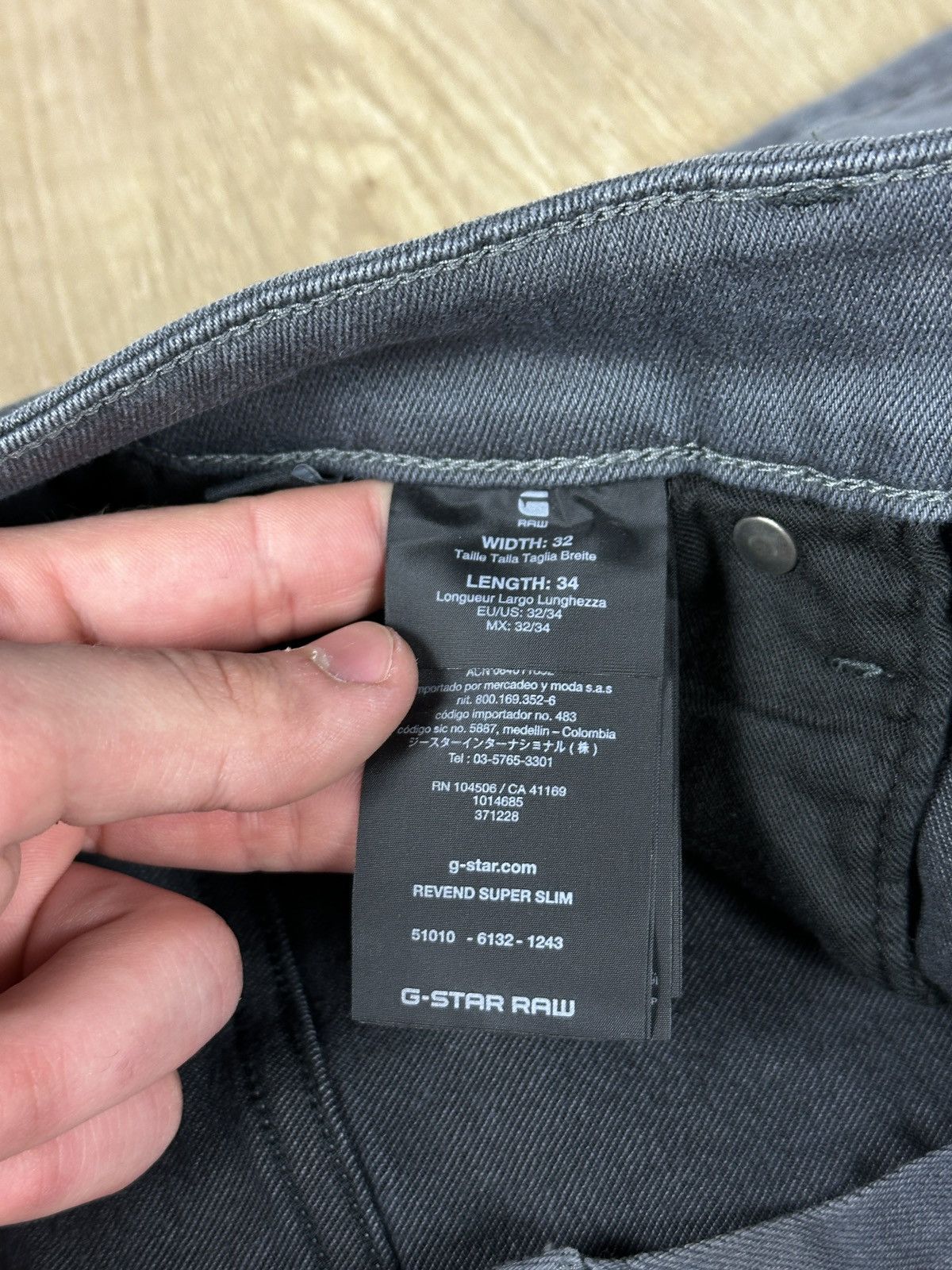 G-Star NEW🏷️ G-Star Raw Revend Super Slim Denim Jeans Size US 32 / EU 48 - 6 Thumbnail