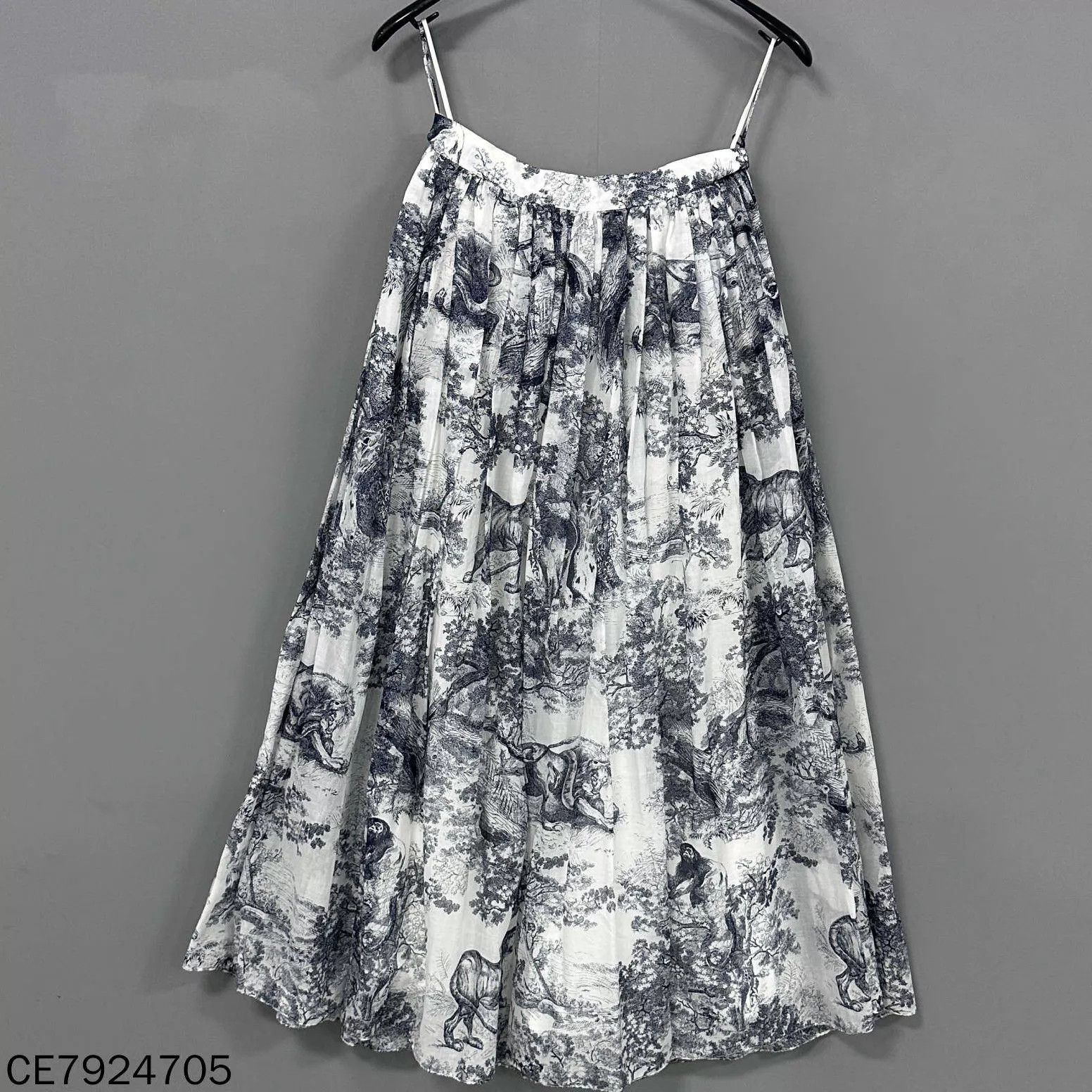 Dior Dior Zoo Print Logo Double-Layer Long Skirt NWT 34 Size XS / US 0-2 / IT 36-38 - 3 Thumbnail
