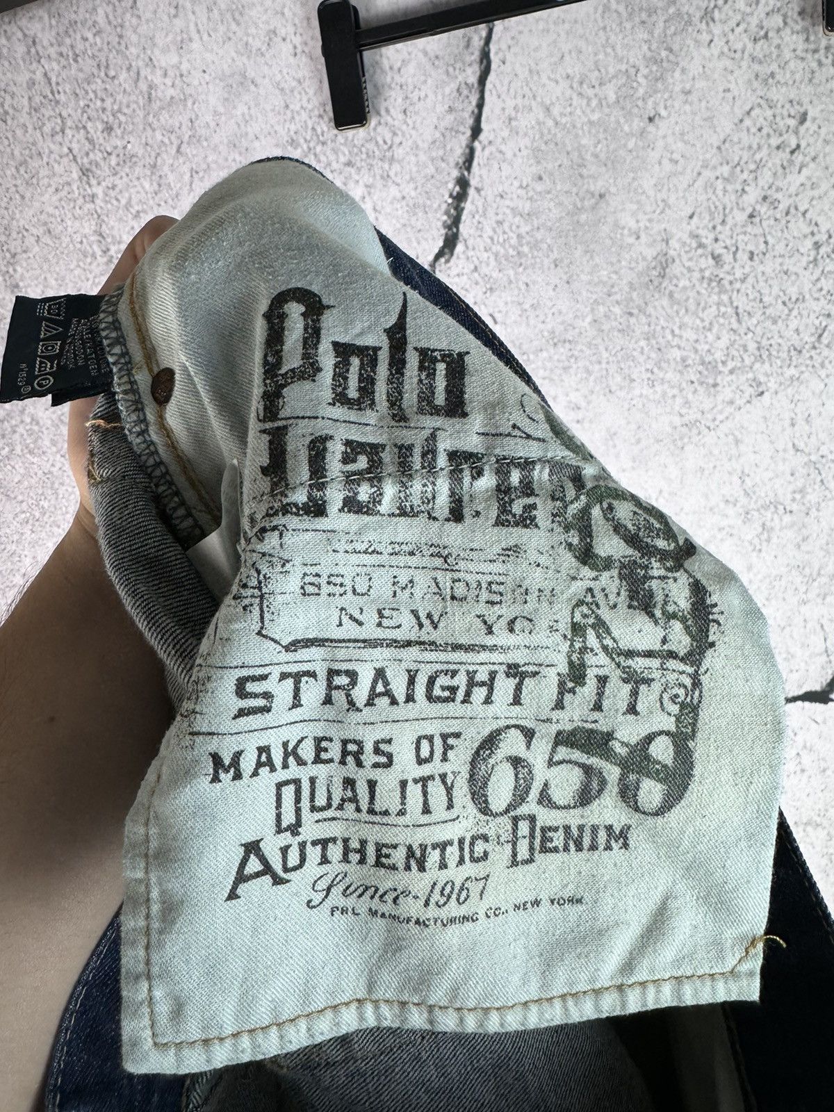 Polo Ralph Lauren Vintage Polo Ralph Lauren Light-wash denim jeans Size US 34 / EU 50 - 9 Thumbnail