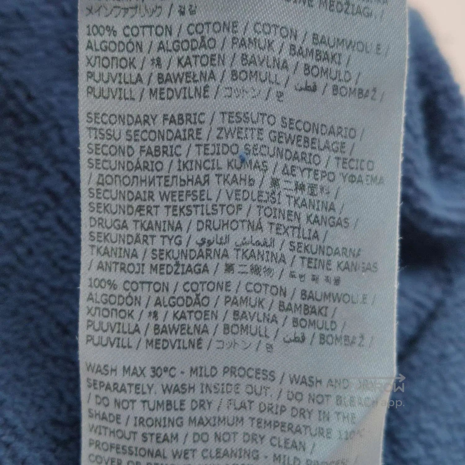 Maison Margiela Maison Margiela Cotton Embroidered Logo Sweatshirt M. Size US M / EU 48-50 / 2 - 9 Thumbnail