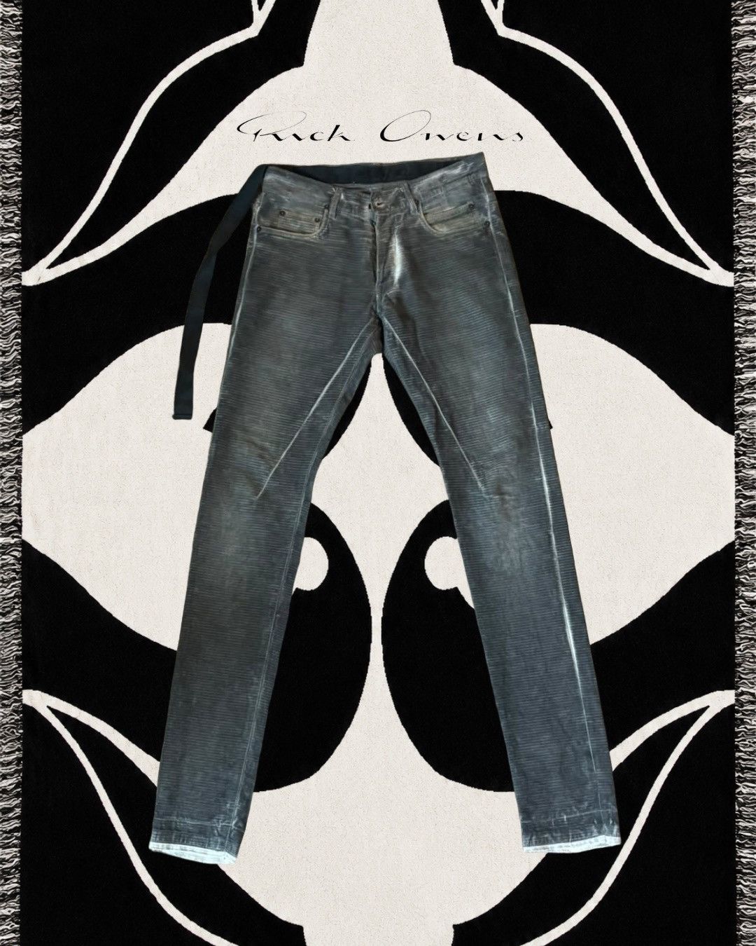 Rick Owens FW09 Rick Owens Hogwash Detroit Cut Denim | Grailed