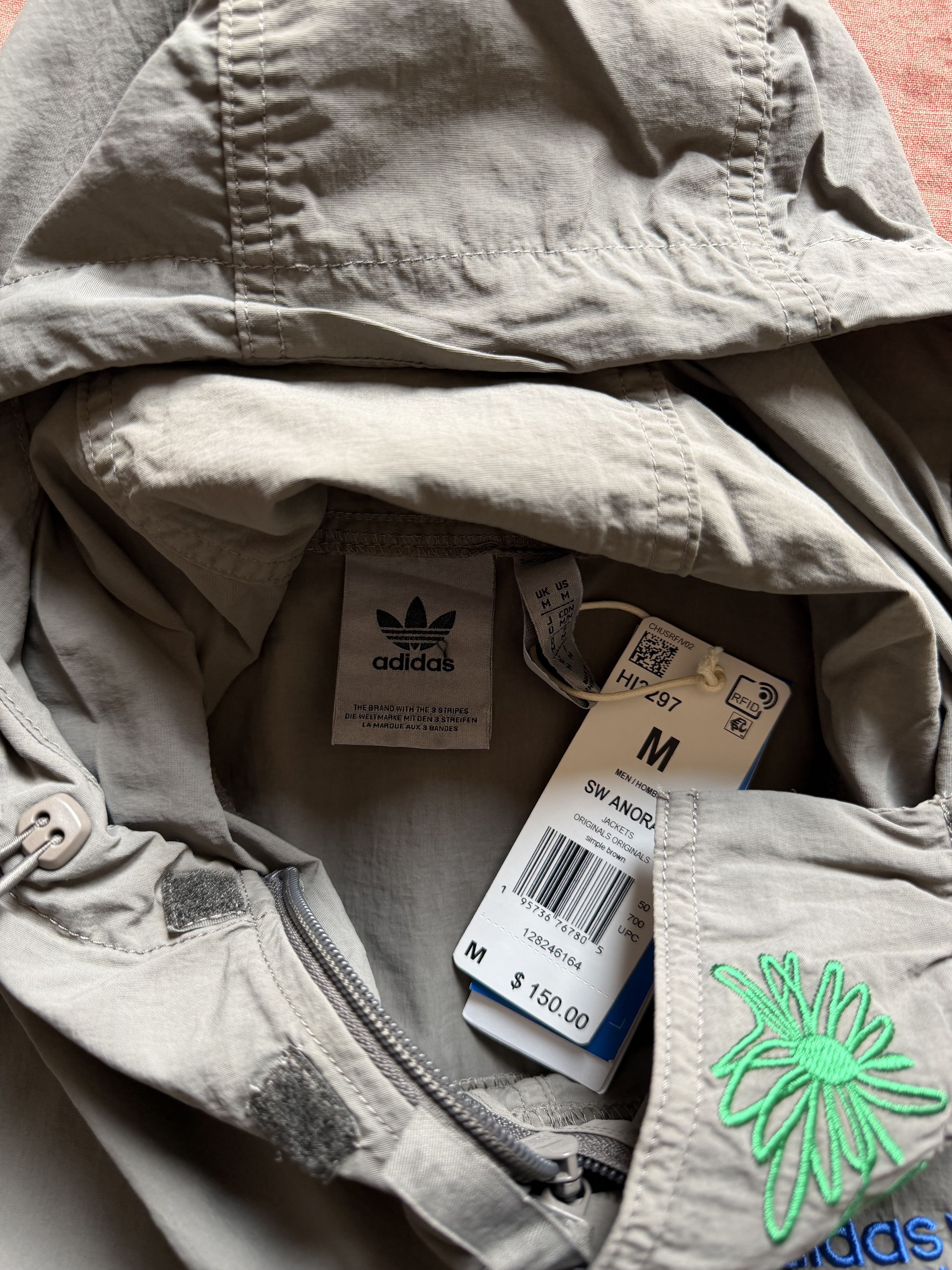 Adidas Adidas Sean Wotherspoon Anorak Jacket in Brown Size US M / EU 48-50 / 2 - 7 Thumbnail