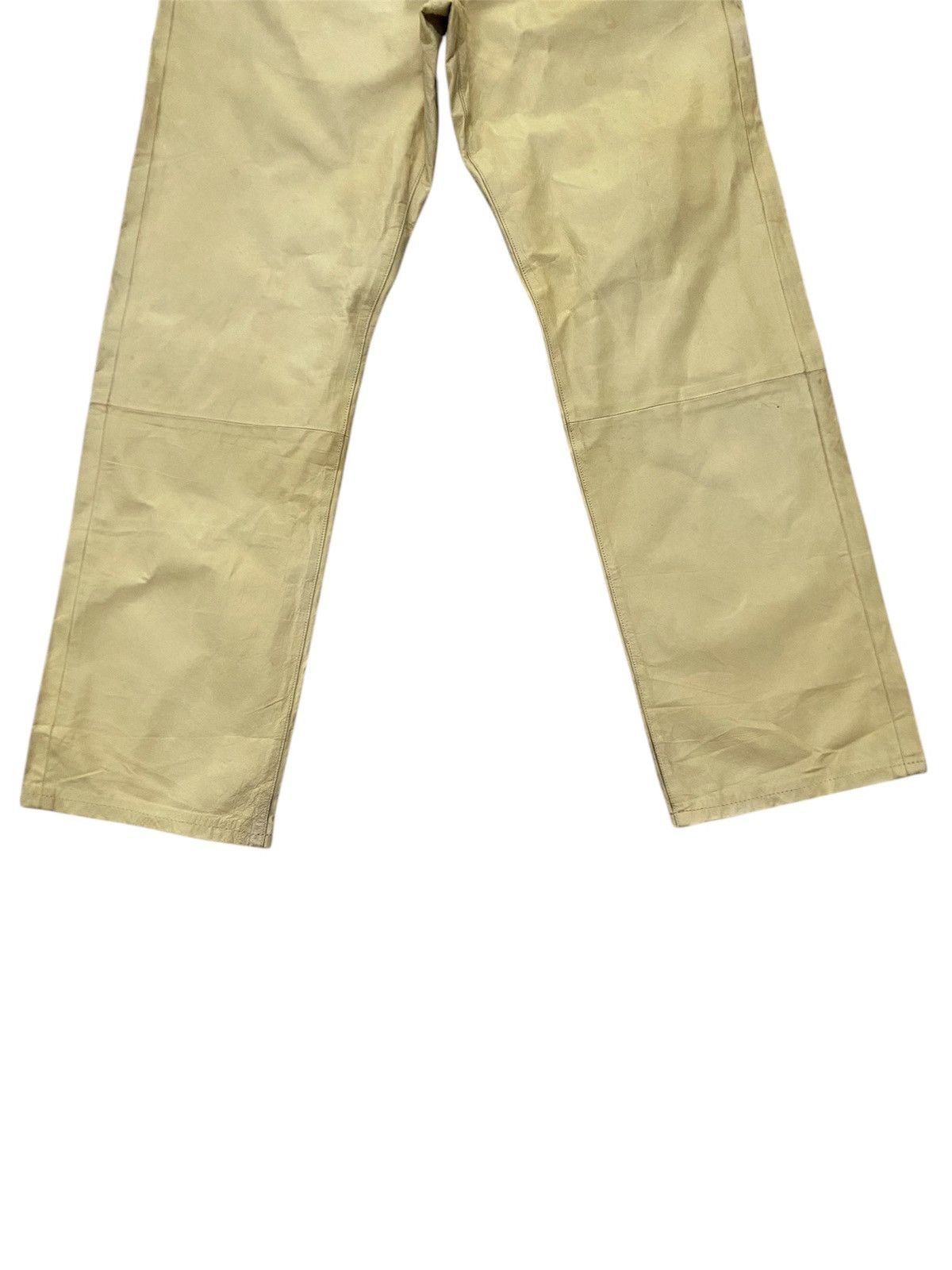 Burberry × Leather SOFT LEATHER PANTS BY BURBERRY LONDON SOFT LEATHER Size US 31 - 3 Thumbnail