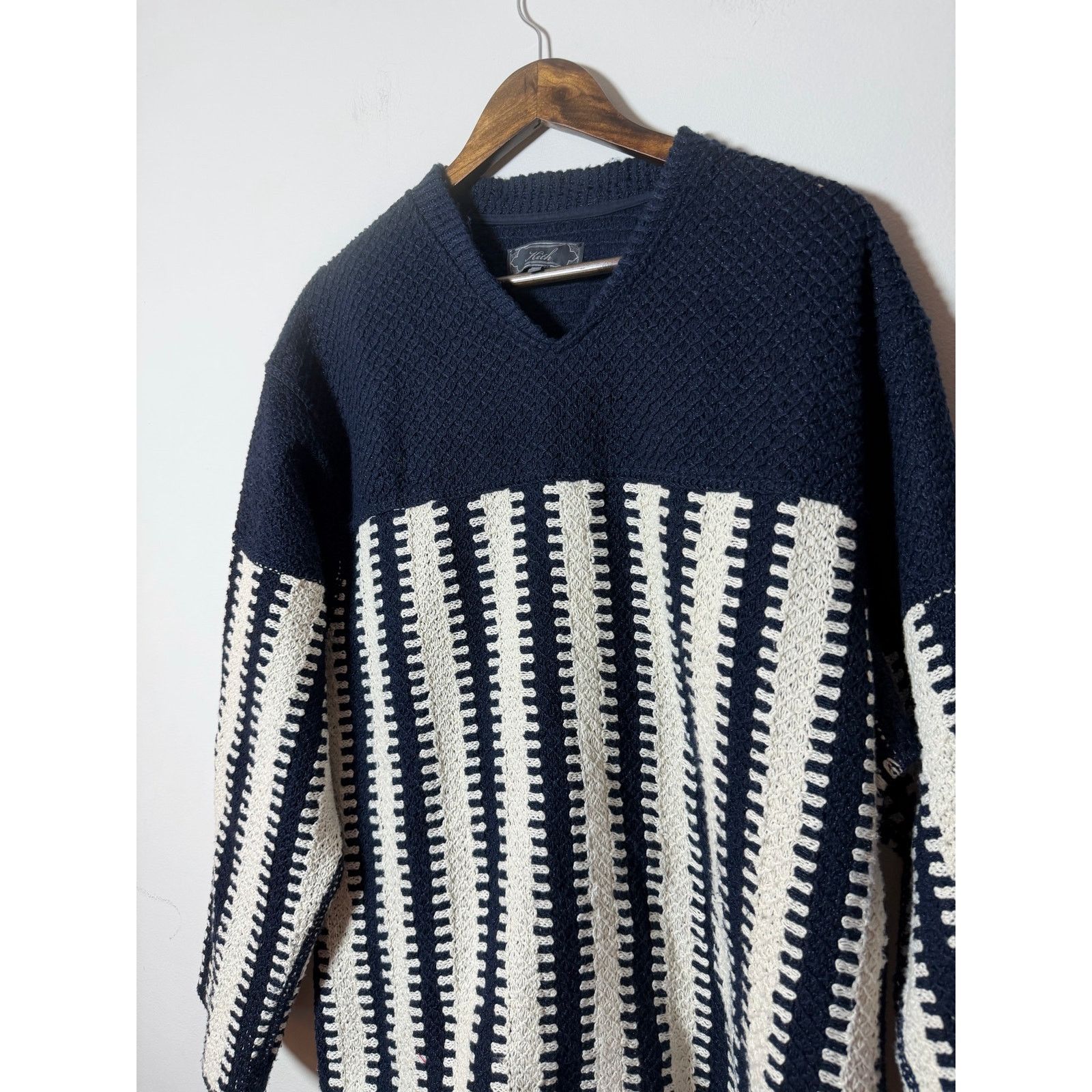Kith Kith Long Sleeve Crochet Malik Jersey Nocturnal Size US M / EU 48-50 / 2 - 2 Thumbnail