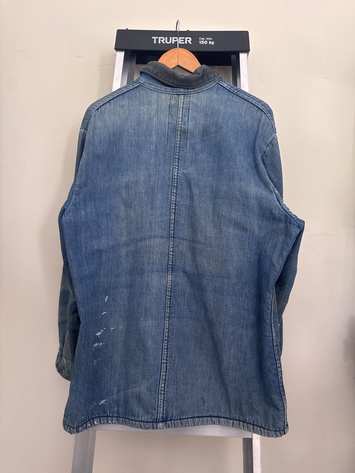 Carter's Vintage 60s Carter’s Chore Denim Jacket Size US L / EU 52-54 / 3 - 2 Thumbnail