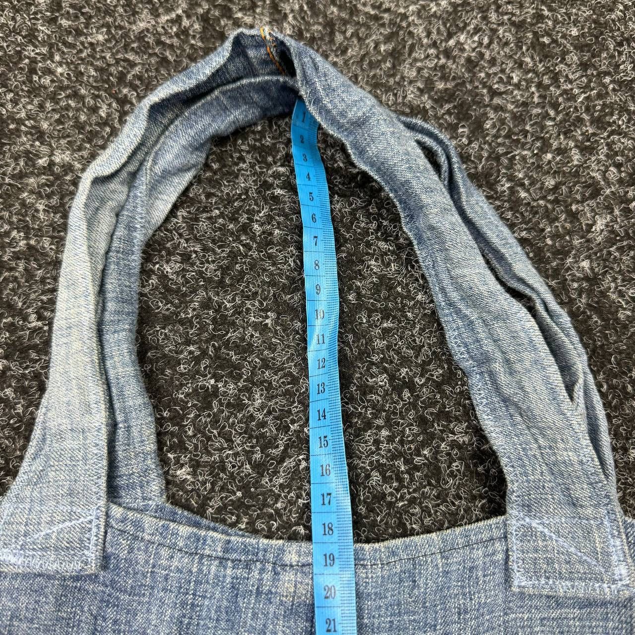 Japanese Brand Vintage Y2k Style Evisu Japanese Crossbody Shoppers Denim 90 Size ONE SIZE - 8 Thumbnail