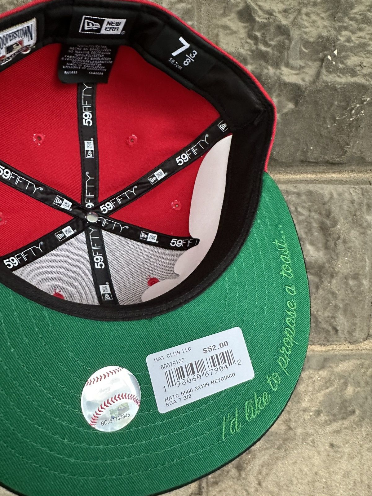 MLB × New Era × Supreme 7 3/8 CHAMPAGNE NEW YORK GIANTS 1942 ALL STAR GAME PATCH HAT Size ONE SIZE - 5 Thumbnail