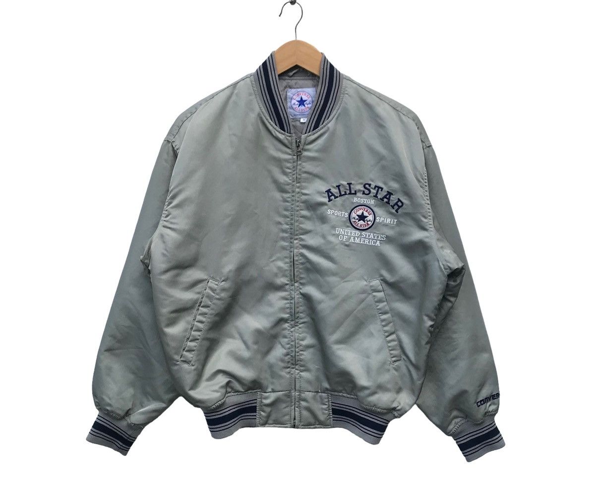 Converse Vintage 90s Converse Streetwear Grunge Bombers Jacket Size US L / EU 52-54 / 3 - 2 Thumbnail