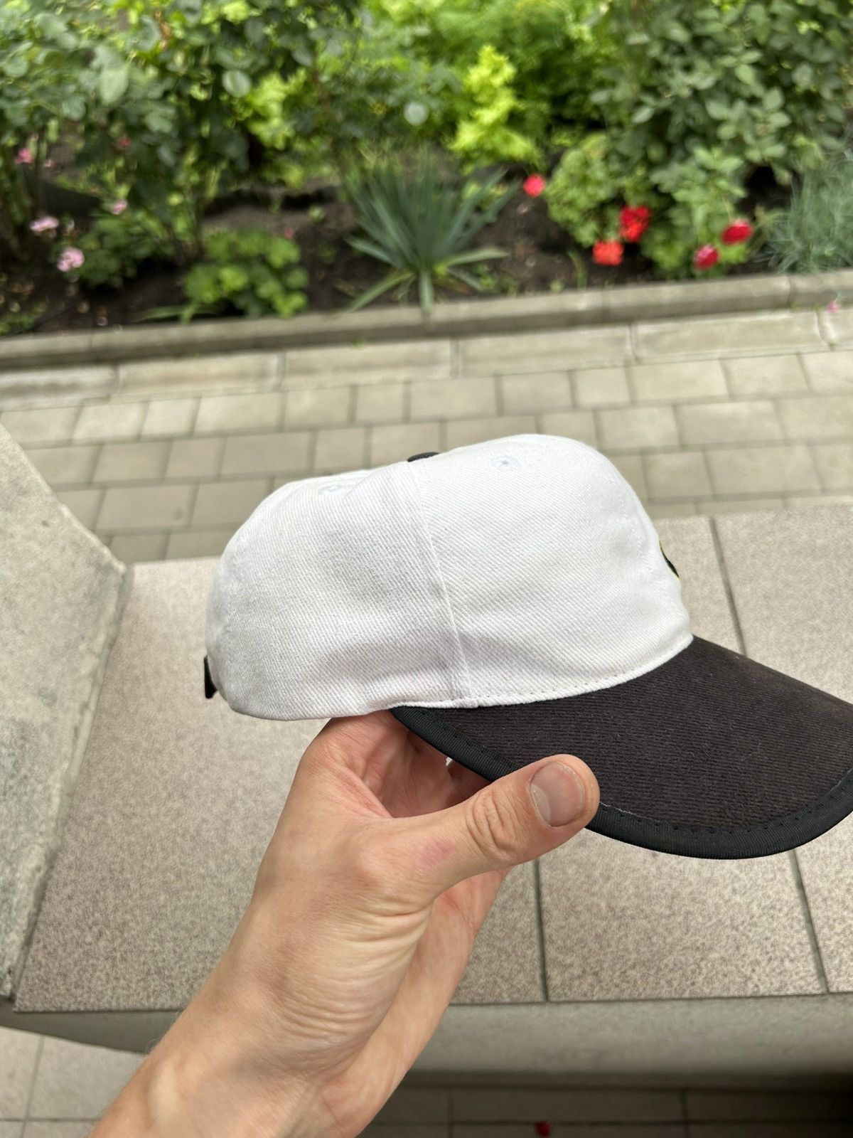Nike Vintage Nike Swoosh Logo Y2k Drill streetwear style cap Size ONE SIZE - 4 Thumbnail