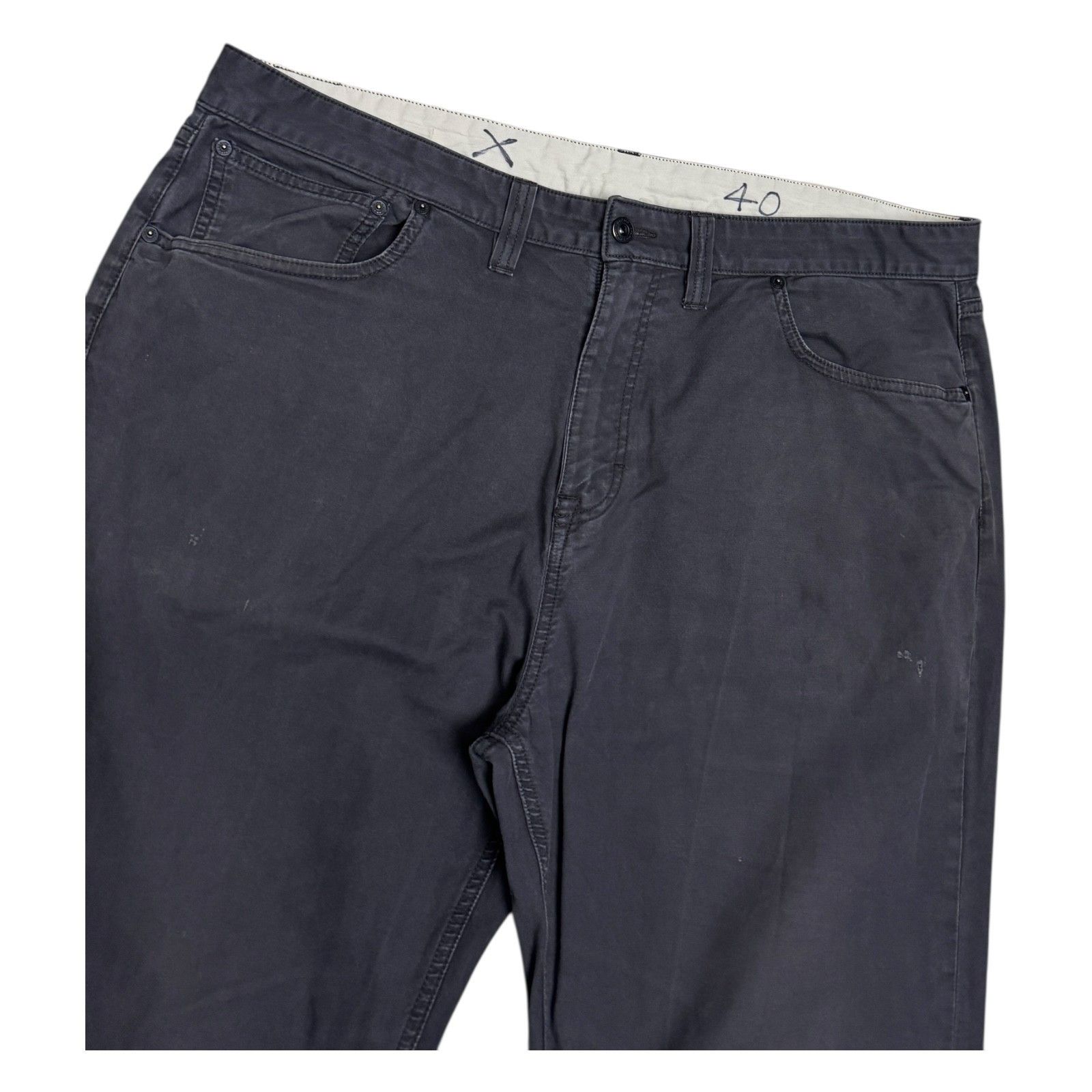 Prana PRANA Organic Cotton Casual Designer Chino Pants Mens 40x32 Size US 40 / EU 56 - 5 Thumbnail