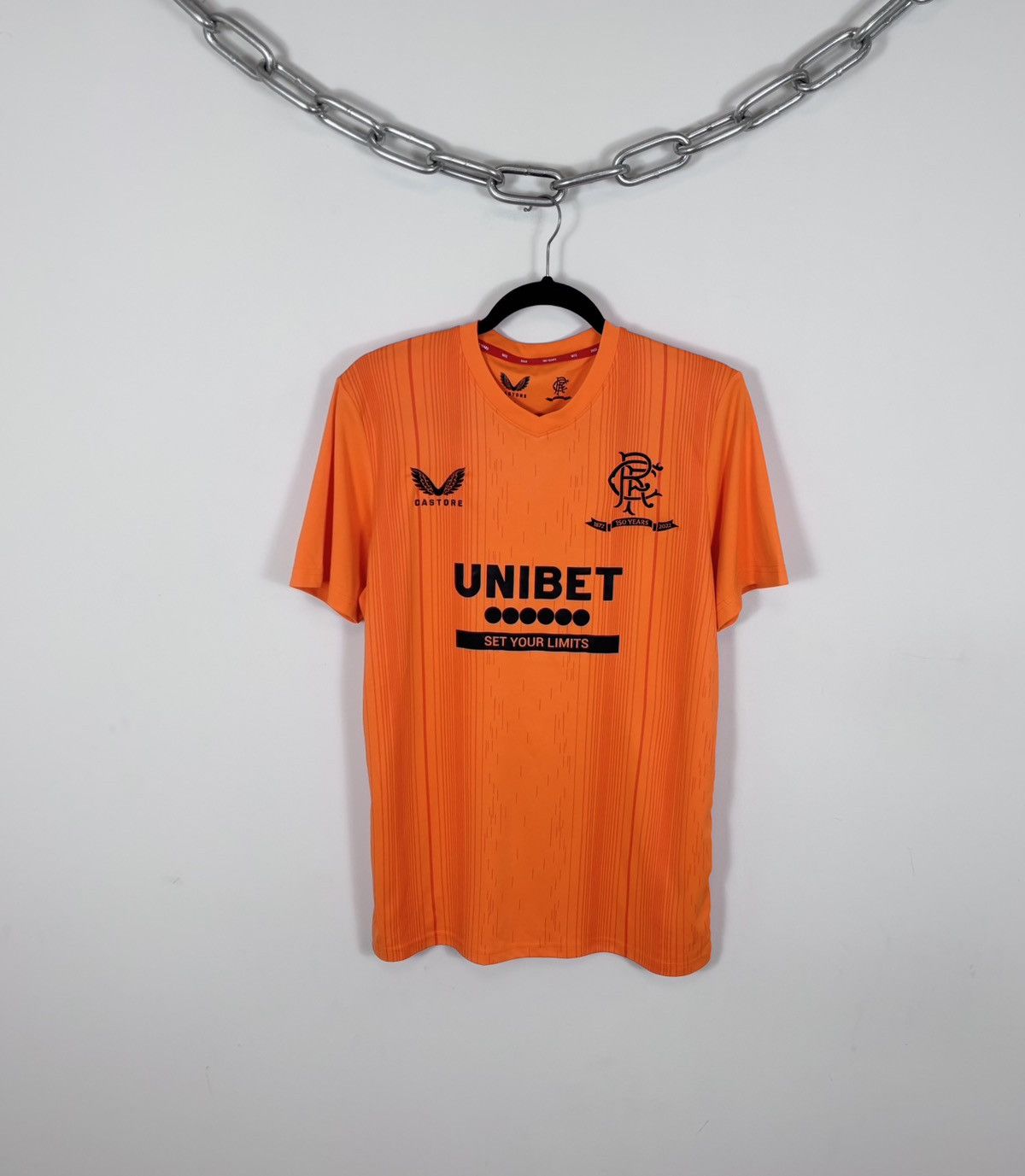 Castore Castore Rangers 2021/2022 150 Years Football Soccer Jersey Size US M / EU 48-50 / 2 - 1 Thumbnail