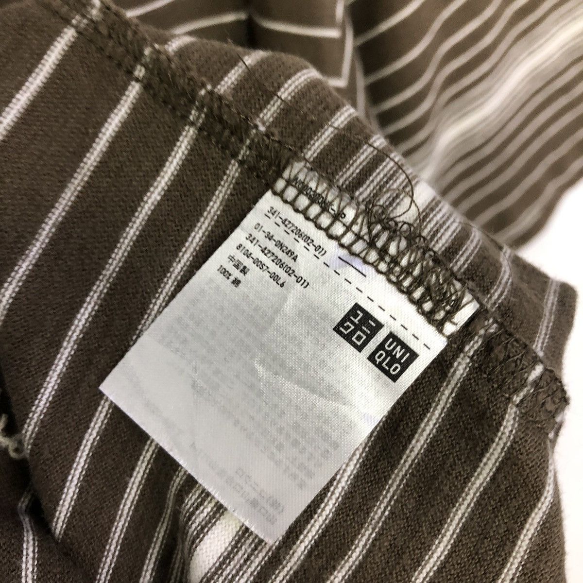 JW Anderson × Japanese Brand × Uniqlo Jwanderson X Uniqlo Stripe Pocket Oversize Tshirt Size US M / EU 48-50 / 2 - 9 Thumbnail