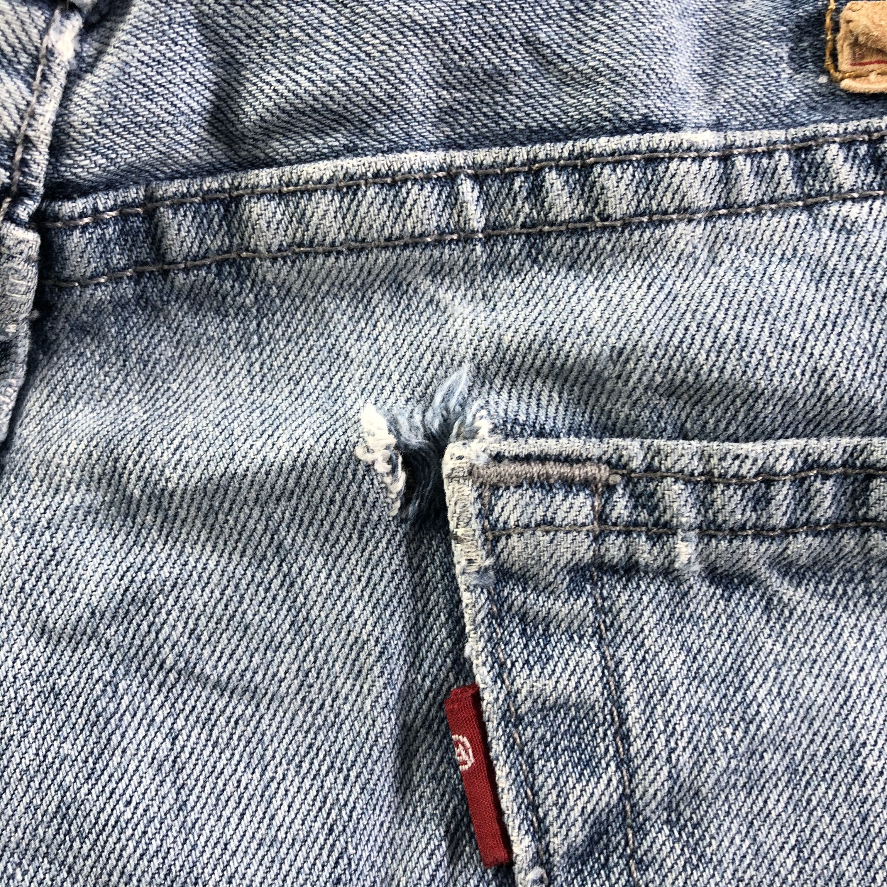 Levi's Vintage Light Wash Levis 514 Jeans-J3482 Size 33" - 9 Thumbnail