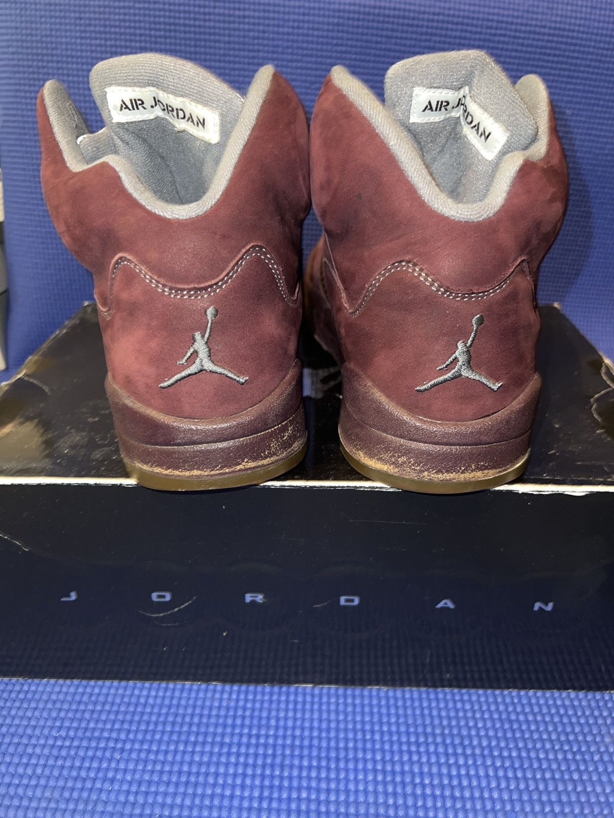 Jordan Brand AIR JORDAN 5 RETRO (2006) DEEP BURGUNDY Size US 9 / EU 42 - 4 Thumbnail