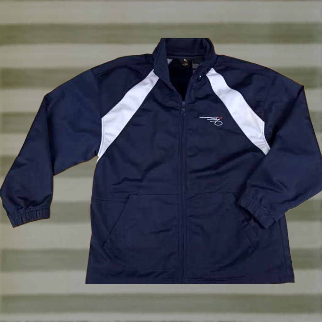 O'Neill VINTAGE Shaquille O'Neil Full Zip Track Warm-Up Top Sweatshirt Men M Black Shaq 29in long 24in chest Size US M / EU 48-50 / 2 - 1 Thumbnail
