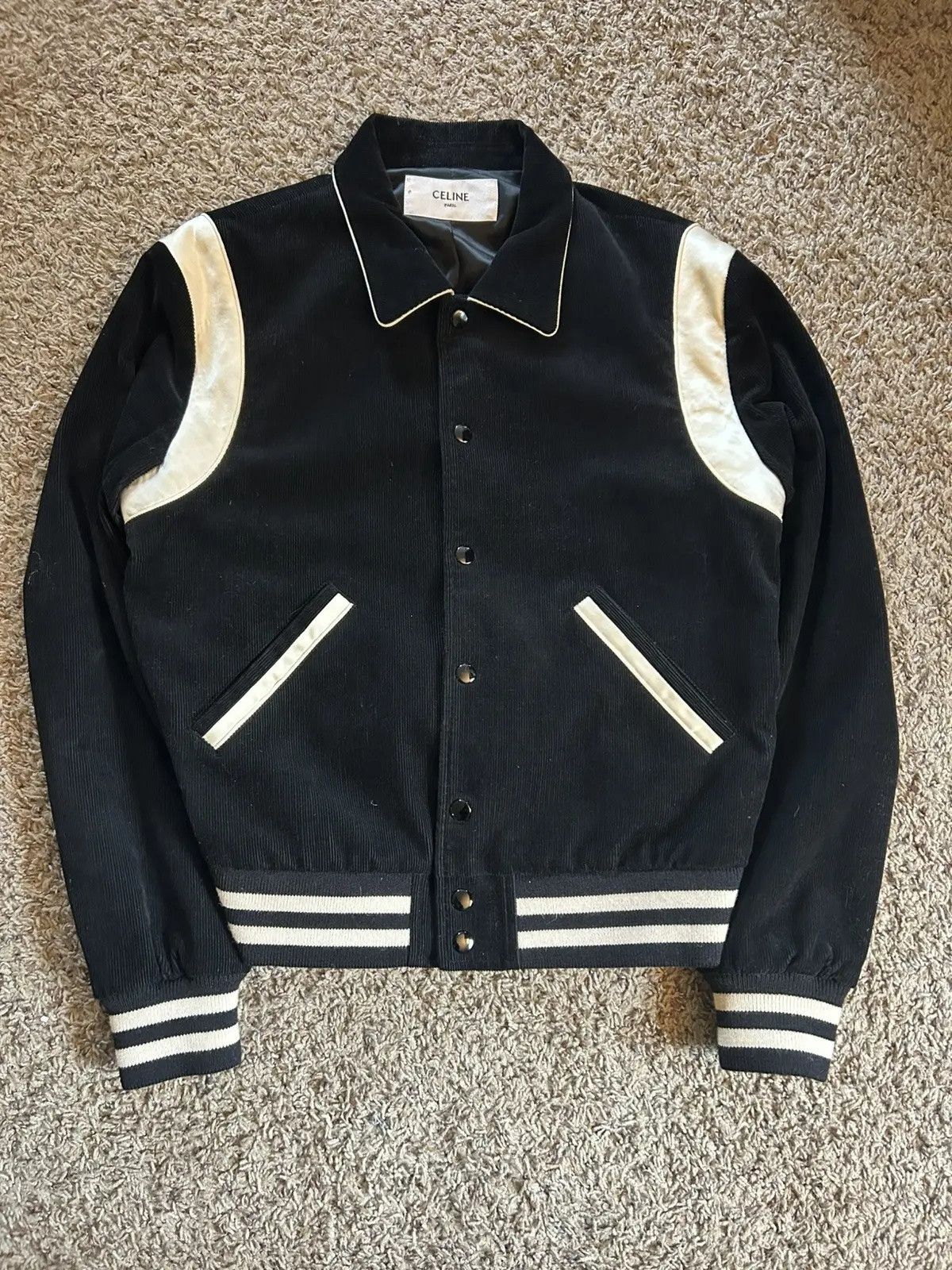 Celine Celine by Hedi Slimane Corduroy Teddy Jacket Size US S / EU 44-46 / 1 - 1 Thumbnail