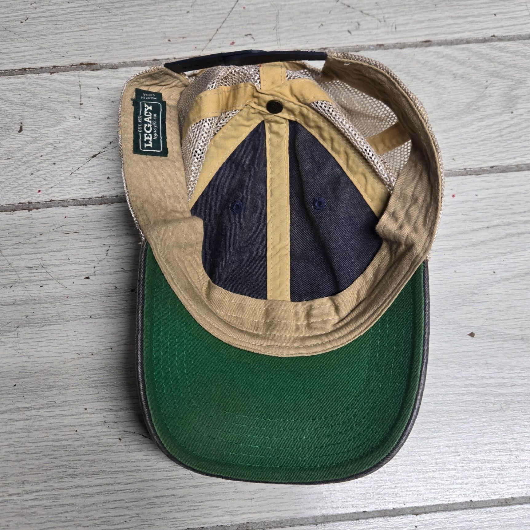 Our Legacy FDNY LADDER CO 24 Cap Hat Adjustable Custom Embroidery Fire Department New York Unisex Blue Cotton/Polyester Hat Size ONE SIZE - 5 Thumbnail