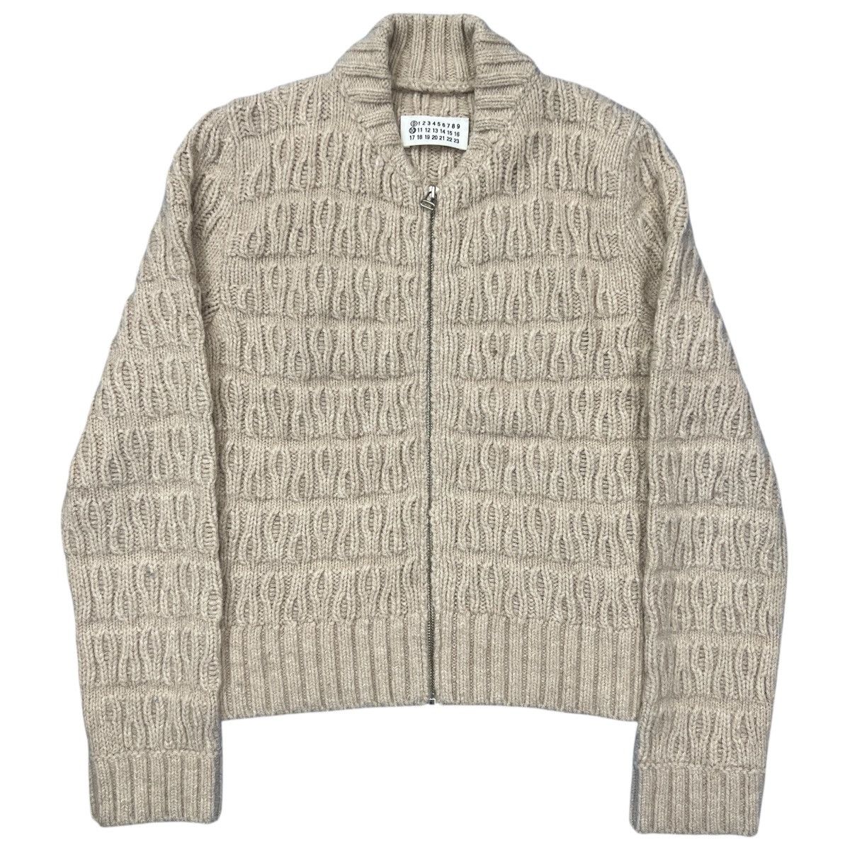 Maison Margiela Maison Martin Margiela 2010AW Artisanal Zip Law Gauge Knit Size S / US 4 / IT 40 - 1 Thumbnail