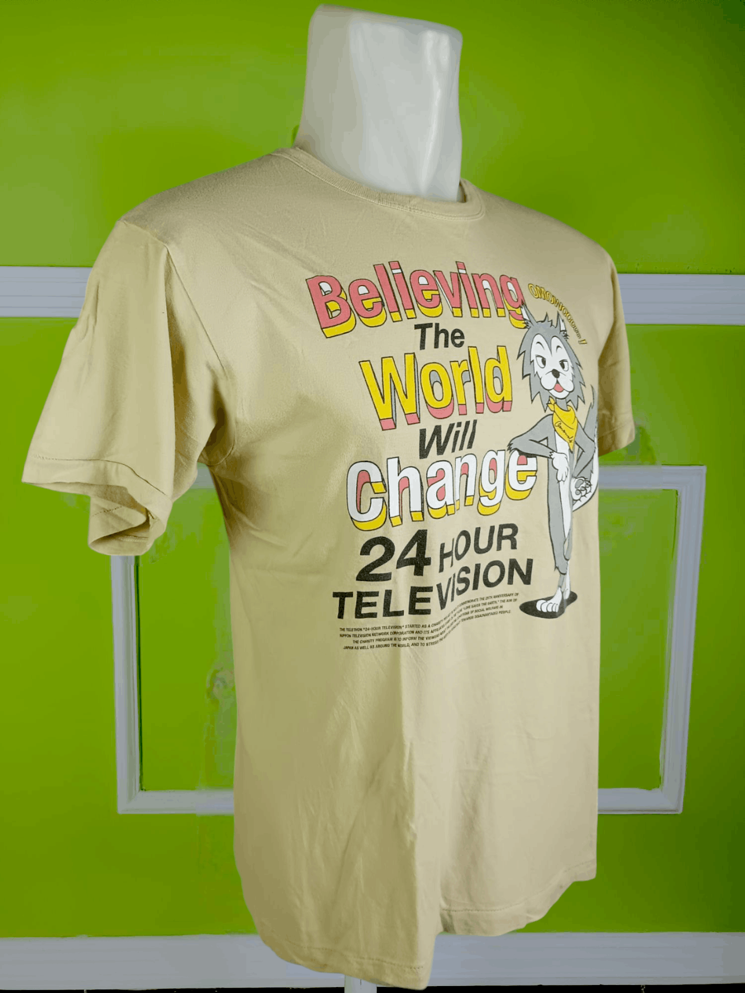 Japanese Brand × Vintage 24 Hour Television-Believing the World Will Change Size US M / EU 48-50 / 2 - 3 Thumbnail