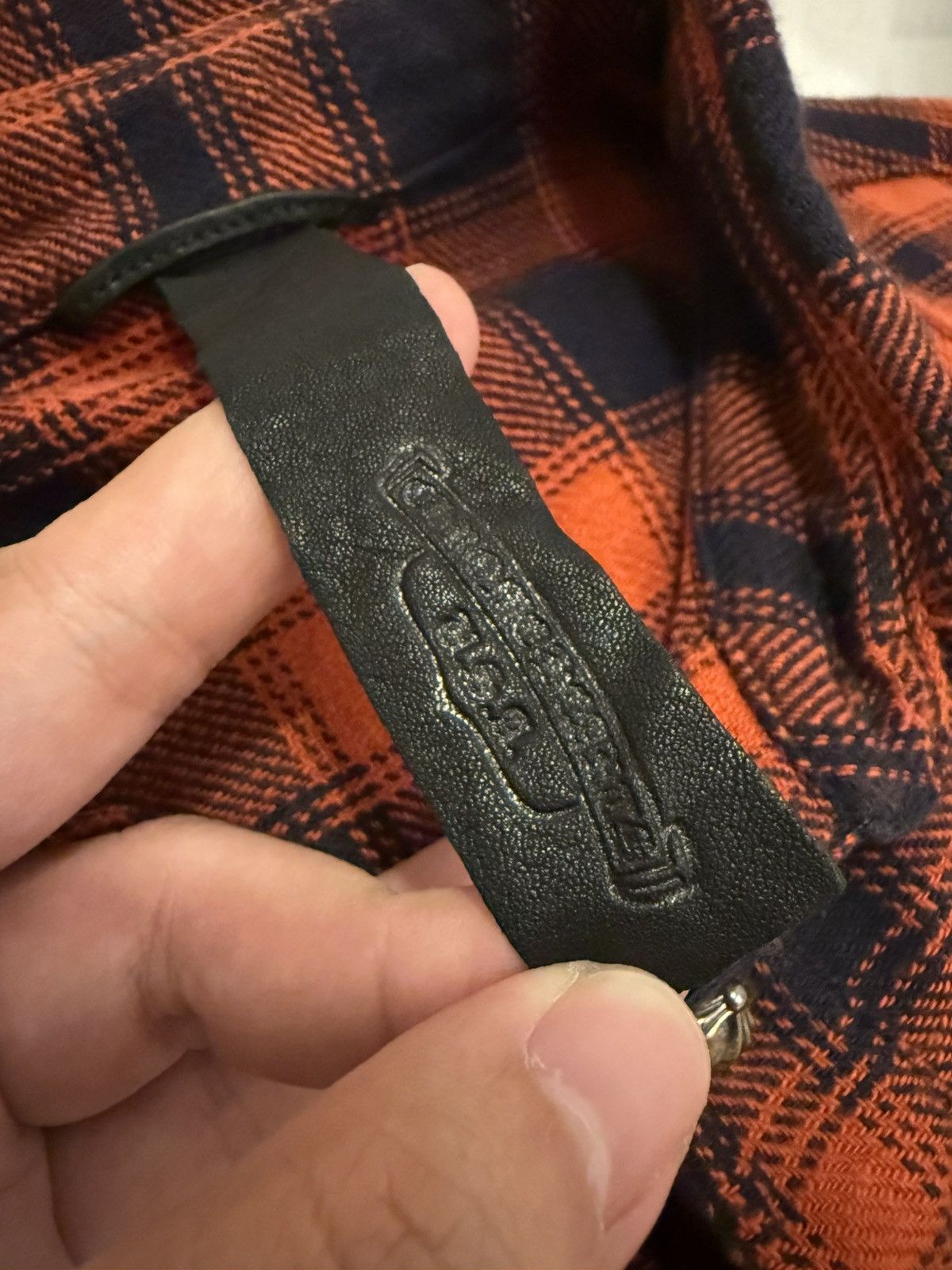 Chrome Hearts Chrome hearts flanel button (Virgil Ablob) Size US M / EU 48-50 / 2 - 7 Thumbnail