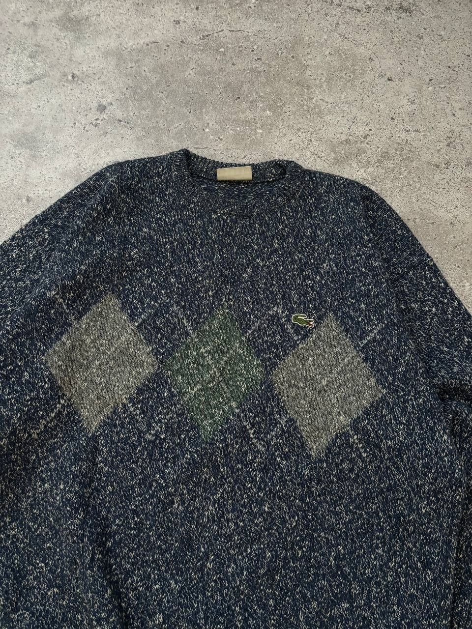 Lacoste Vintage Lacoste Sweater Knitwear Rare 90s 00s Size US XL / EU 56 / 4 - 2 Thumbnail