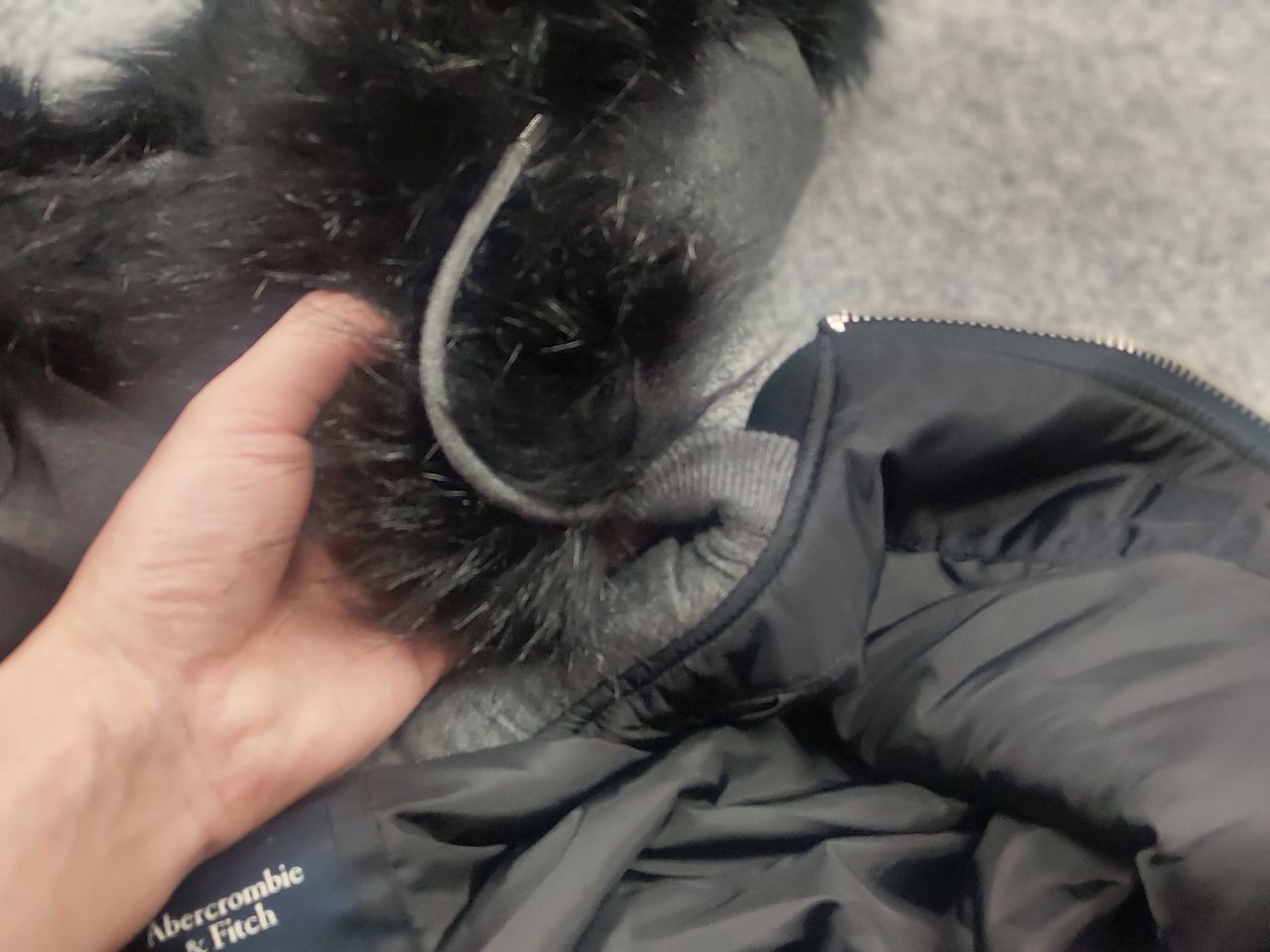 Abercrombie & Fitch Vintage Abercrombie Bomber Zip Fur Jacket If Six Was Nine Size US S / EU 44-46 / 1 - 12 Thumbnail