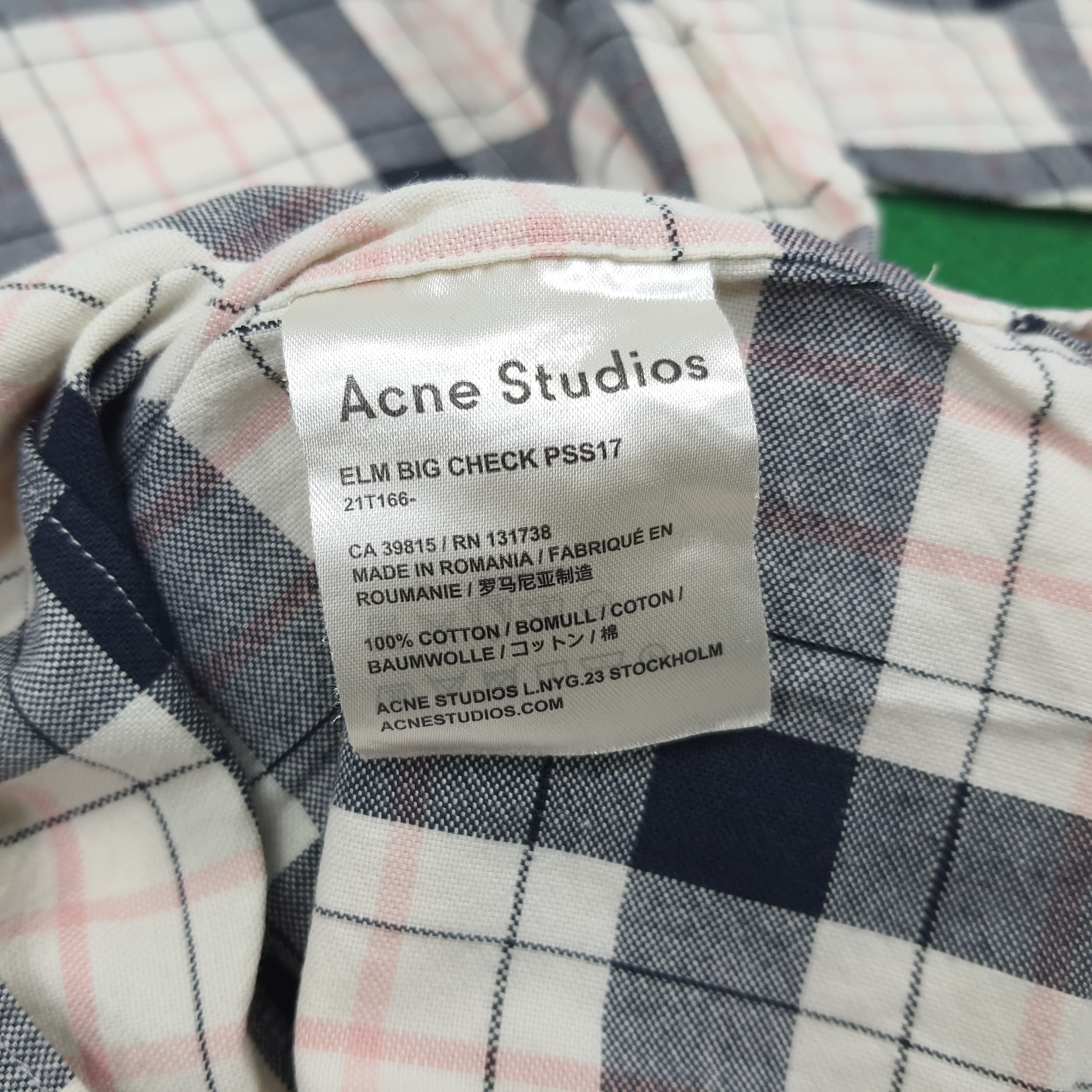 Acne Studios × Vintage Vintage Acne Studios Designer Button Up Shirt Size US M / EU 48-50 / 2 - 6 Thumbnail