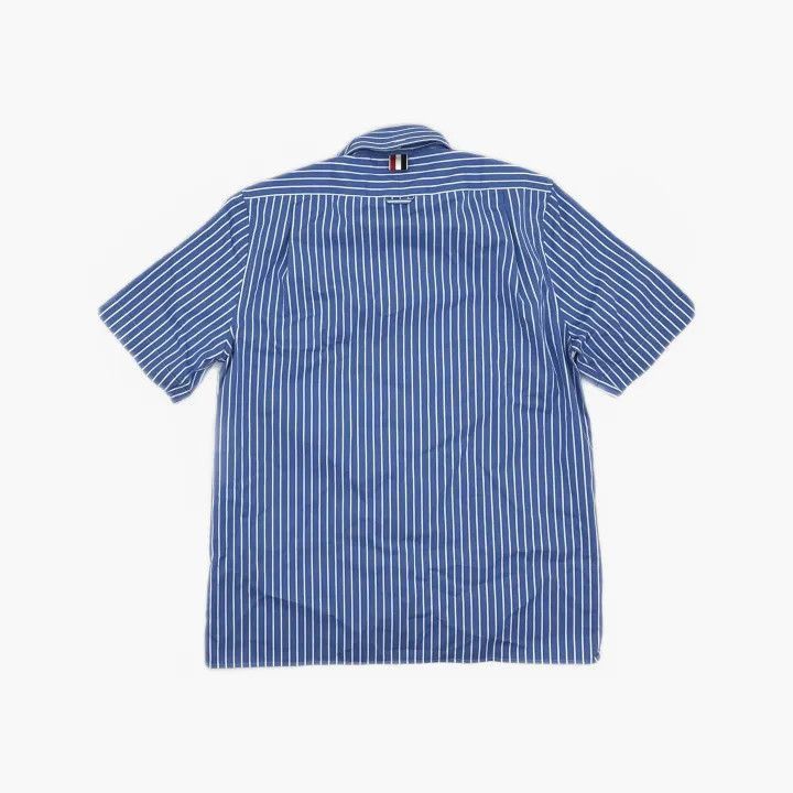 Thom Browne Thom Browne Casual Fashion Striped Short Sleeve Shirt -2507 Size US S / EU 44-46 / 1 - 3 Thumbnail