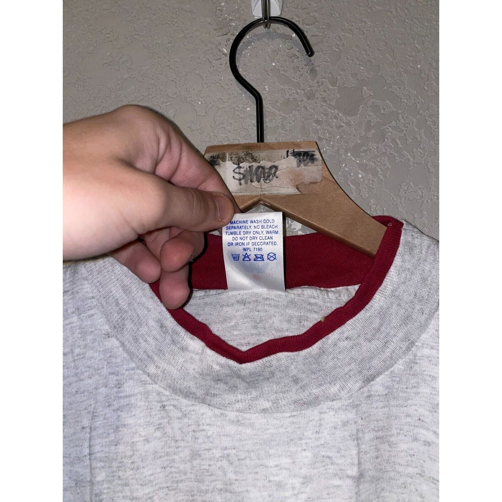 Vintage Vintage Montana Glacier Park Shirt Moose Animal Gray Tee VTG Size US L / EU 52-54 / 3 - 6 Thumbnail