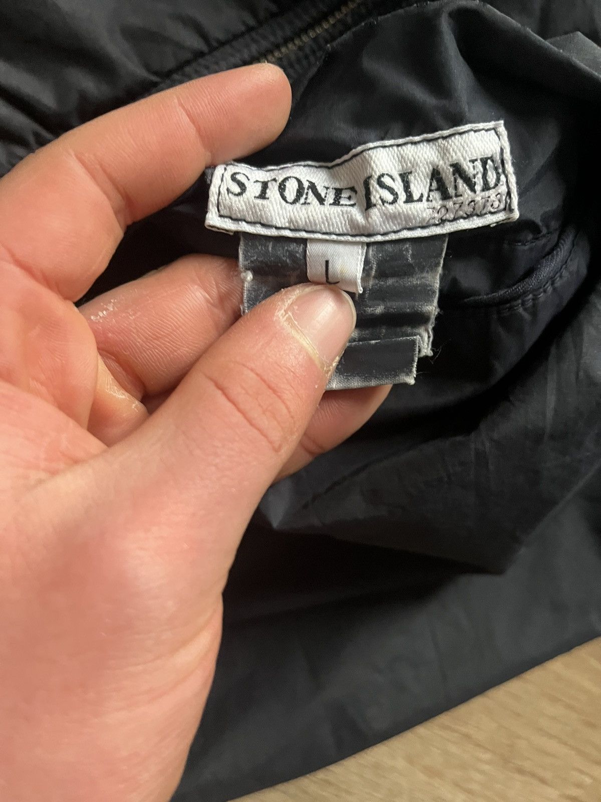 Stone Island Stone island green badge 90s wind jacket reversible archive Size US L / EU 52-54 / 3 - 11 Thumbnail