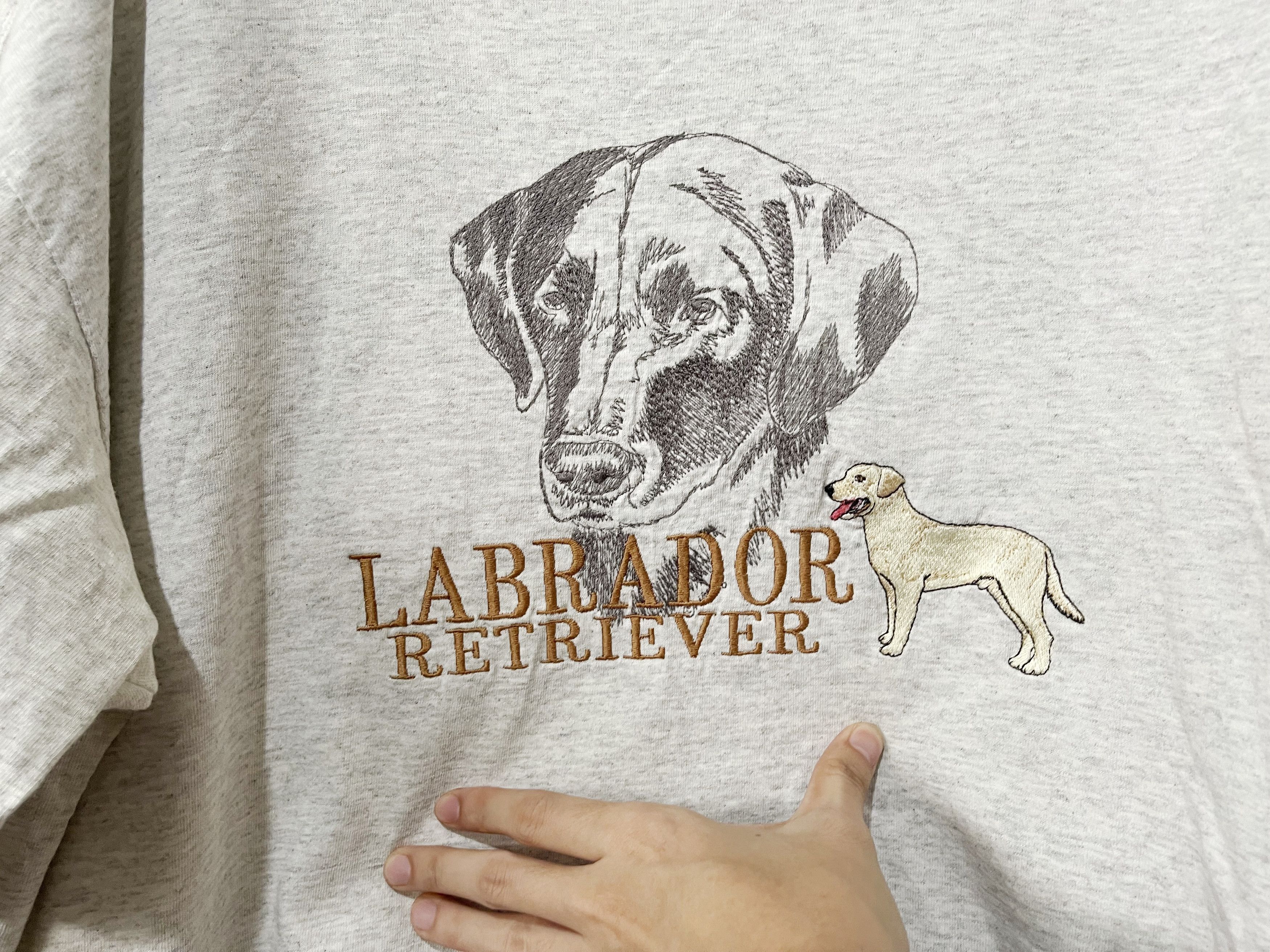 Vintage Vintage Labrador Retriever Shirt Size US XL / EU 56 / 4 - 2 Thumbnail