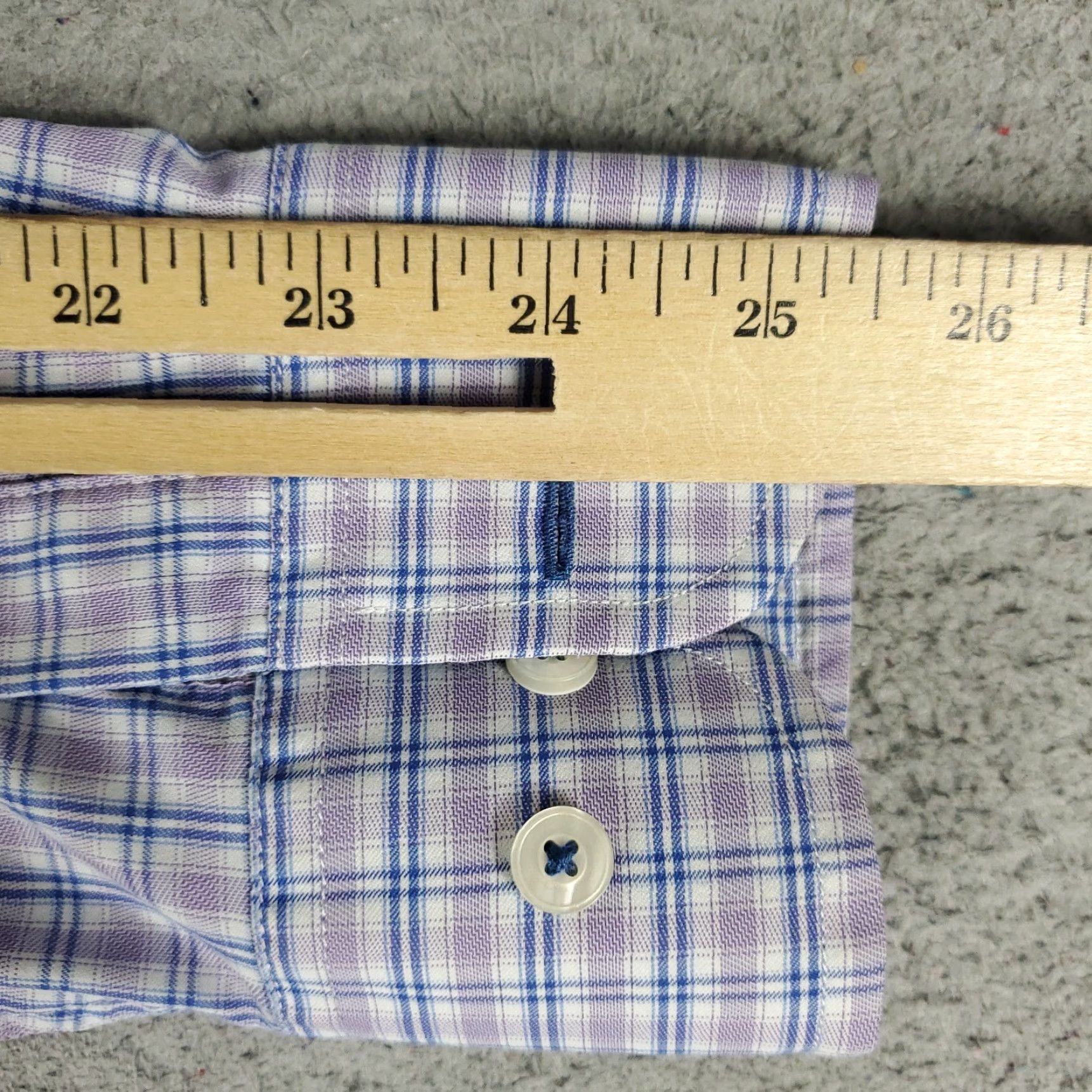 UNTUCKit UNTUCKit Shirt Mens XL Blue Plaid Nylon Button-Up Long Sleeve Fashion, Classic, Colorful, Modern, Preppy Mens Size US XL / EU 56 / 4 - 6 Thumbnail