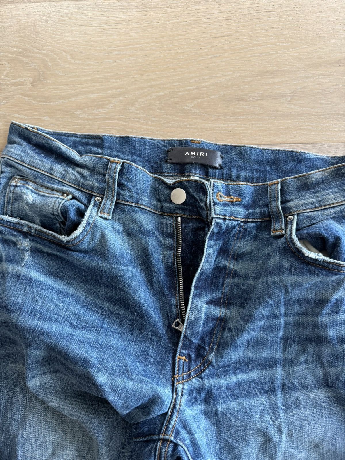 Amiri Amiri Jean Size US 32 / EU 48 - 3 Thumbnail