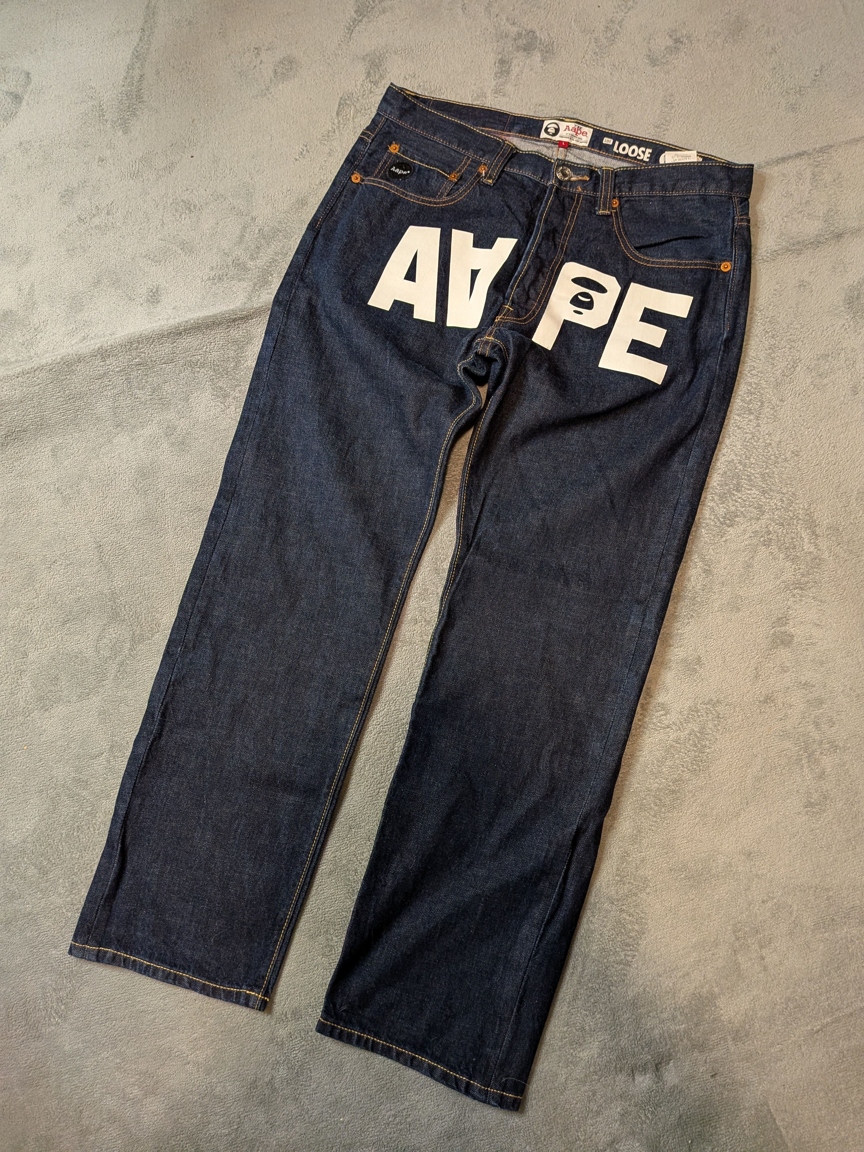 Aape Aape Denim Pants Size US 34 / EU 50 - 1 Thumbnail